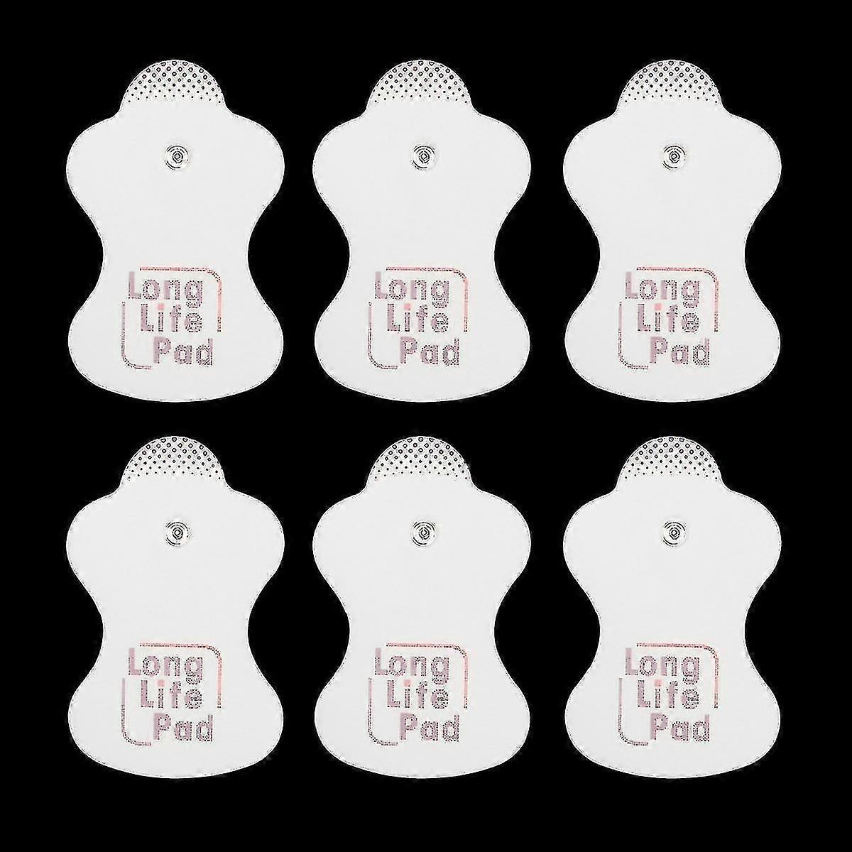 12pcs / 6Pairsオムロンマッサージャー用交換電極パッドElepuls長寿命パッド-XC