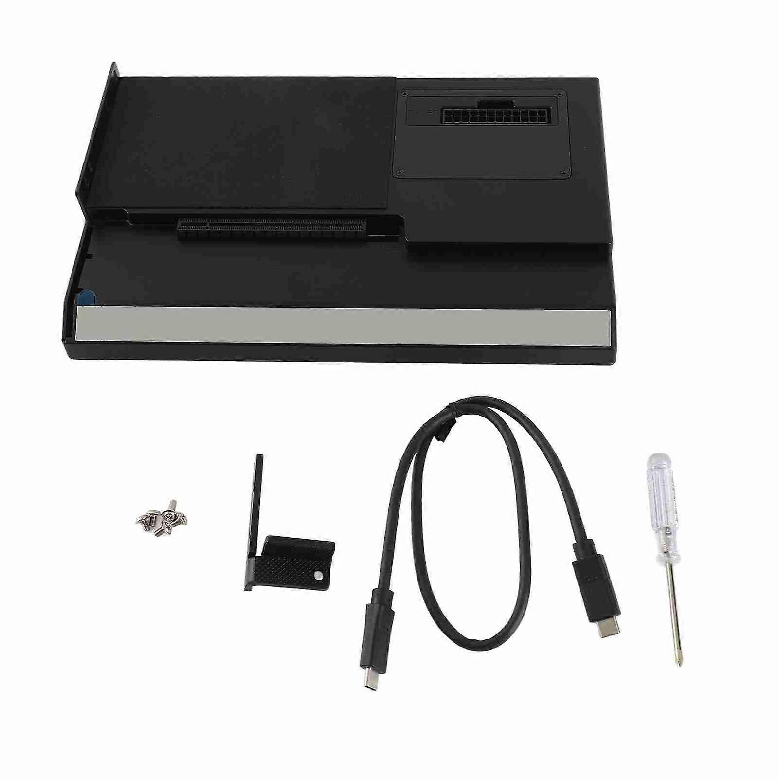 Dock Station esterna USB4.0 40Gbps GPU Enclosure con interfaccia TB RJ45 M.2 NVMe per l'uso di console di gioco per laptop