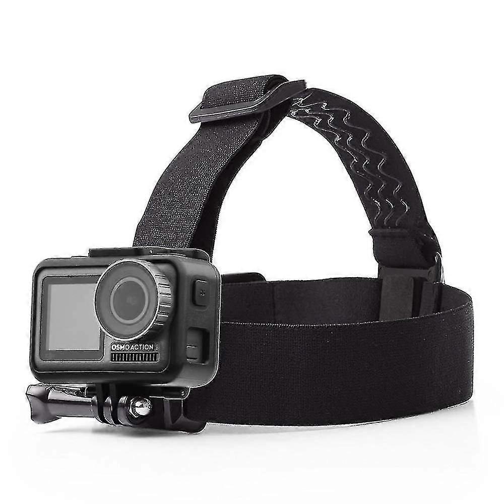 Brdrc Dji-6014 For Osmo Action Camera Adjustable Head Strap Anti-slip Fixing Band Headband