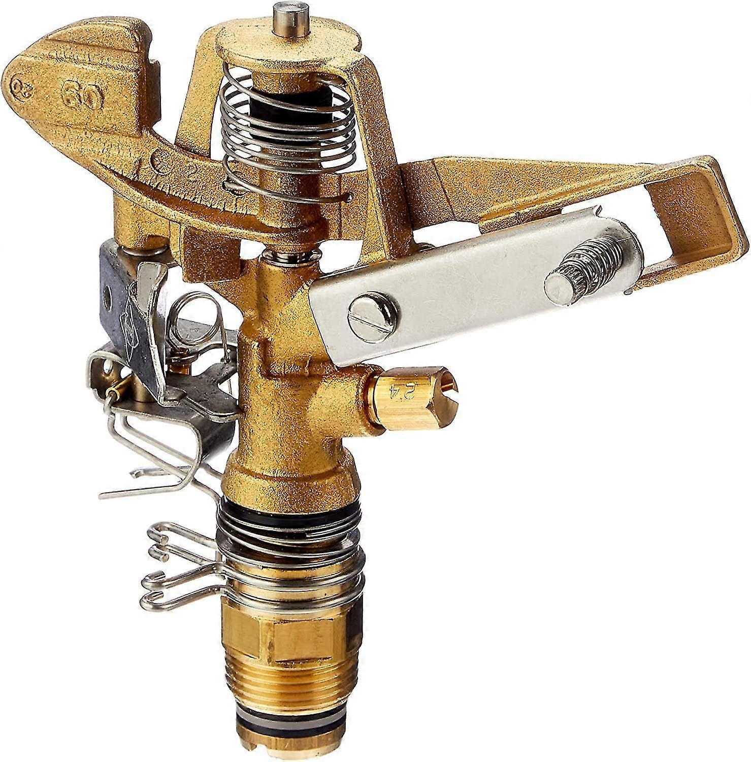 V60 Aspersor de círculo sectorial de latón con conexión macho de 3/4"