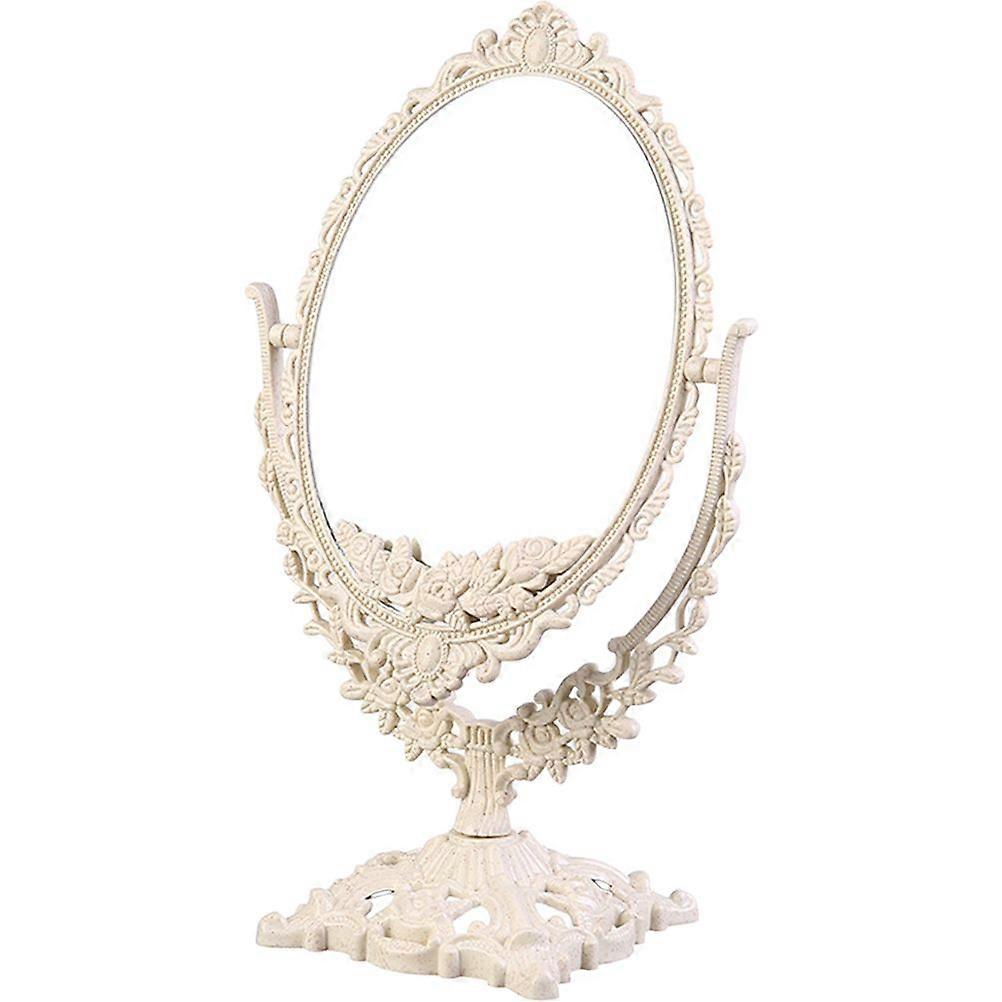Table Mirror Desk Vanity Makeup Mirror Adjustable Mirror Rotation Mirror