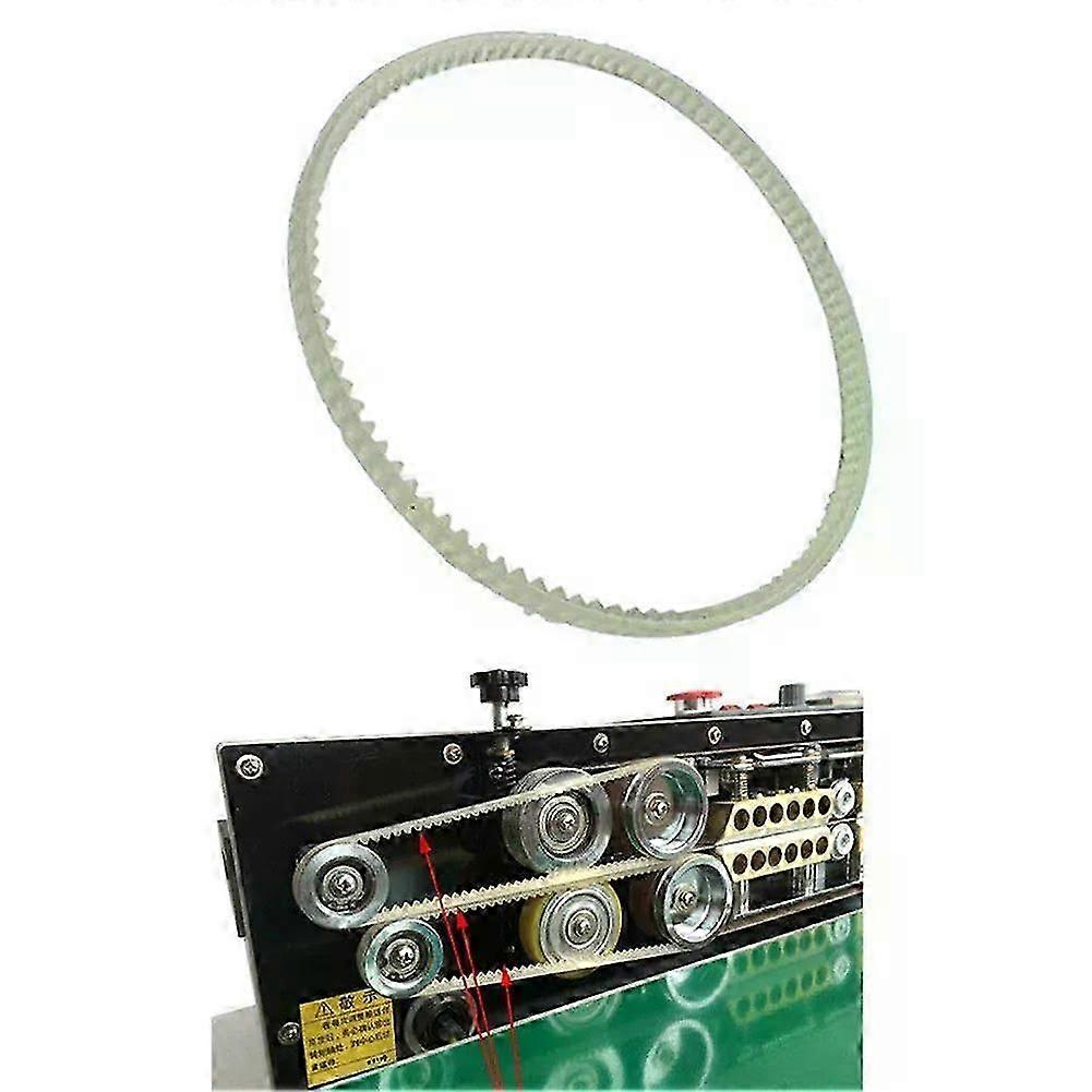 410mm Gear Belt Tooth Belt Continuous Sealer Belt Sealer For FR-900/FR-770 Continuous Sealing Machine Triangular Guide Belt