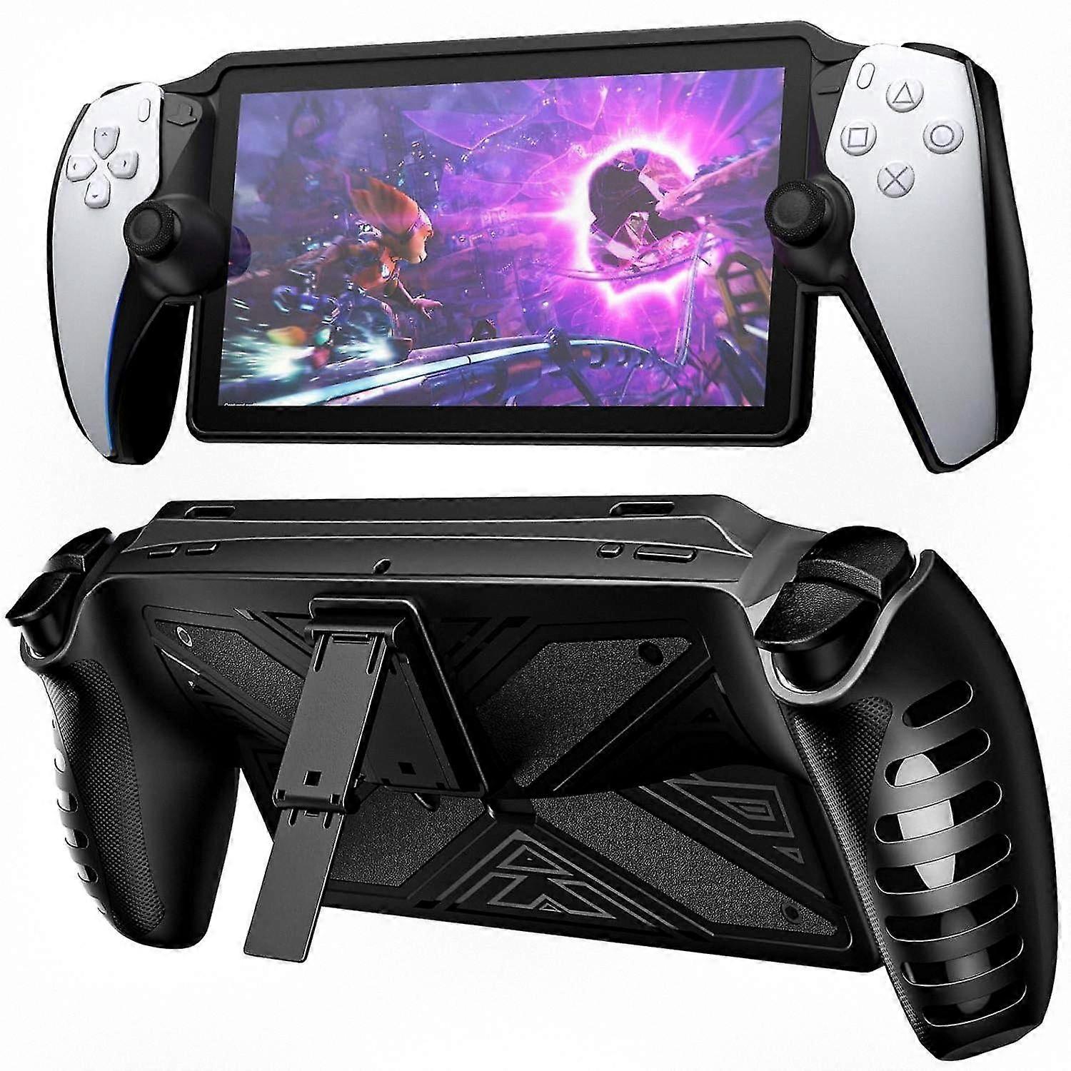 Flexible TPU Protective Cover for Remote Controller with Stand, Compatible with Gaming Devices
