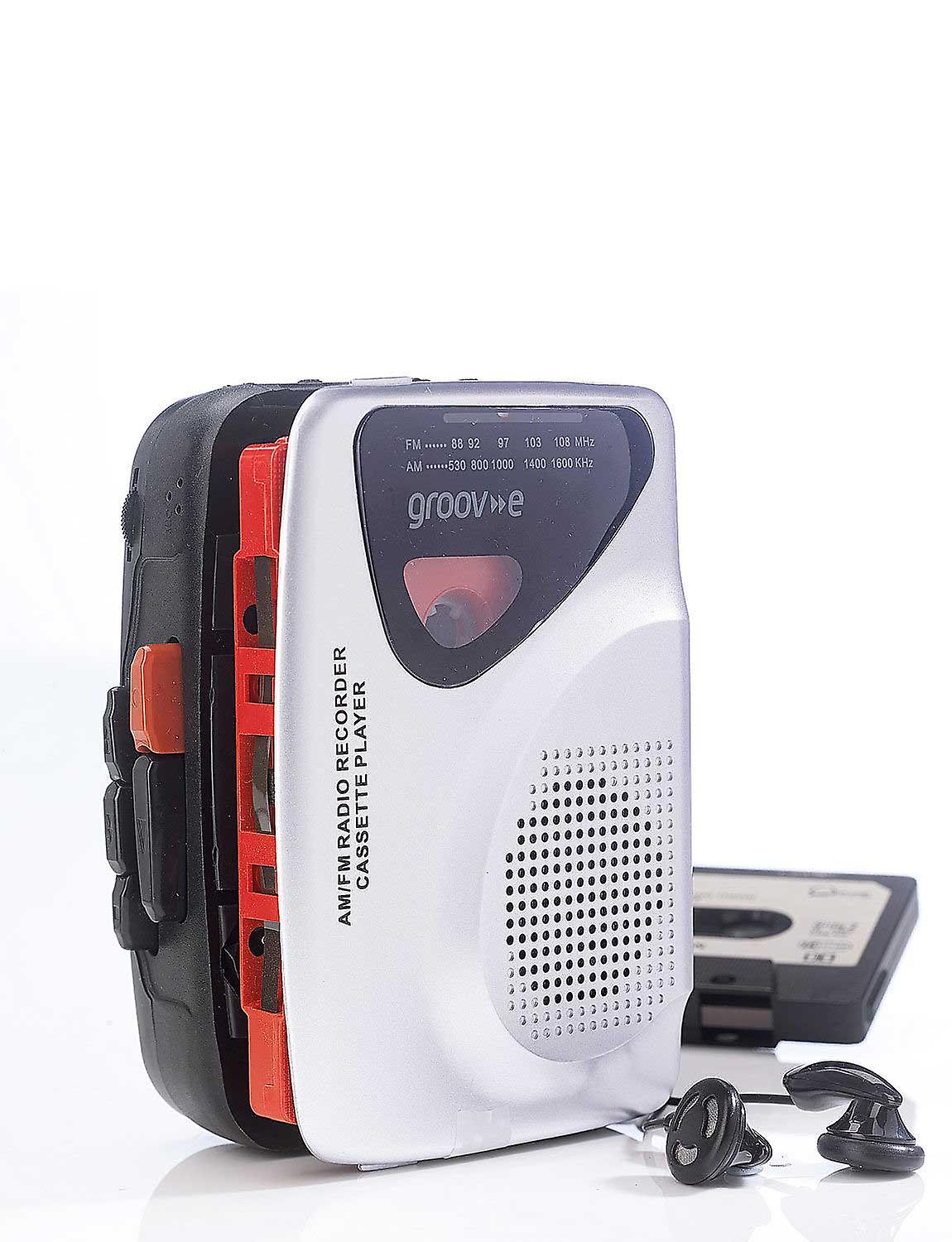 Groov-e | Quality | Retro Series Personal Cassette Player Recorder