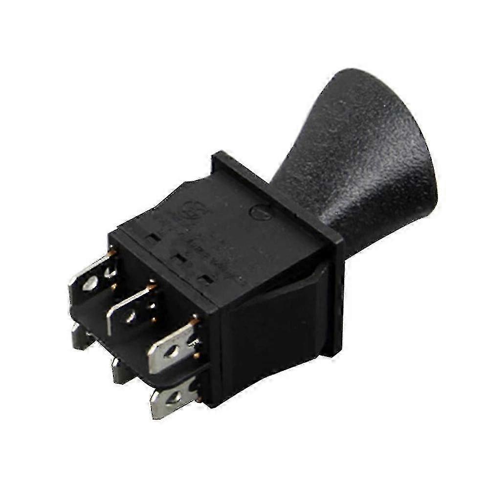 6-Pin Latching Slide Rocker DPDT Switch for KCD4-604-6P Automotive Applications