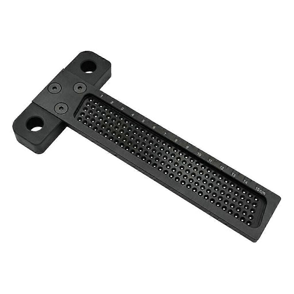 Crossed Scriber Measuring Tool T Type Ruler Scale 5 159mm