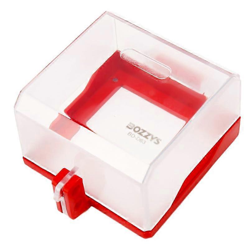 Power Push Button Switch Cover, Emergency Stop Lockout Cover, Safety Protector Compatible With Power Push Button Switch