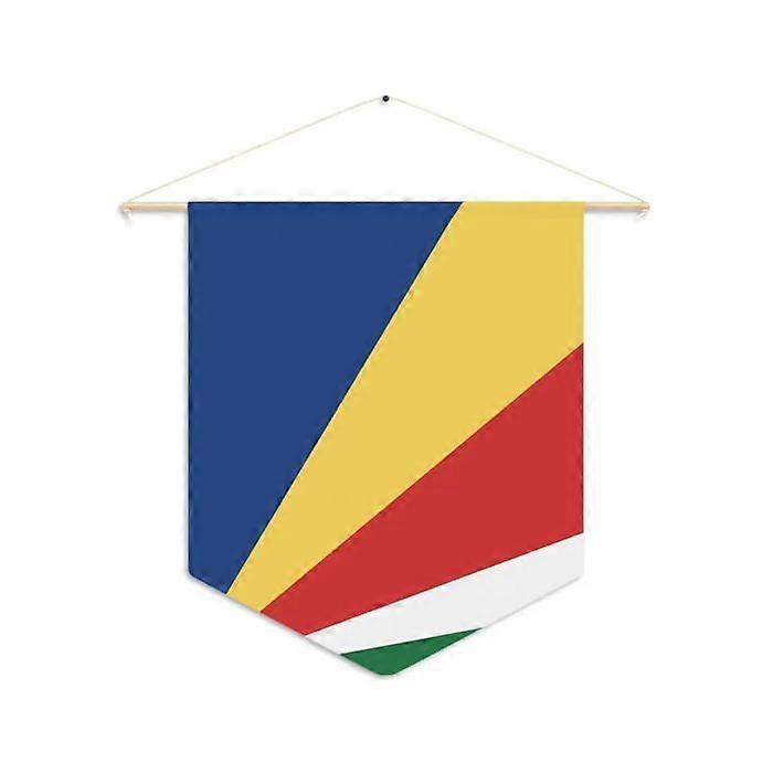 Flag - Seychelles - 30 x 45 cm - Polyester - Double-sided print - Accessories included
