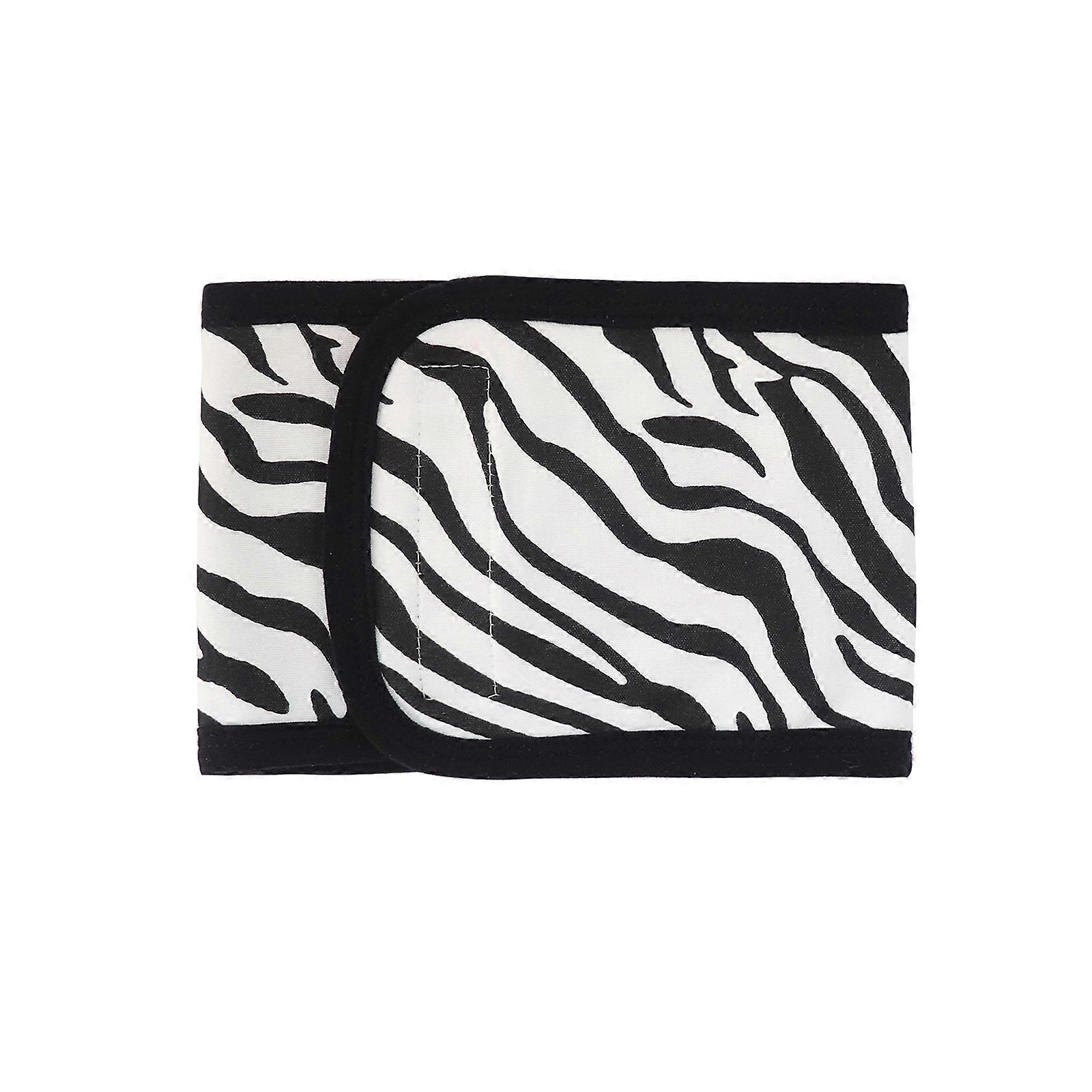 Baby Abdomen Guard Newborns Belly Band Gentle Wrap Belt Breathable Bellyband Tummy Wrapping Protector 2-Layer Zebra pattern