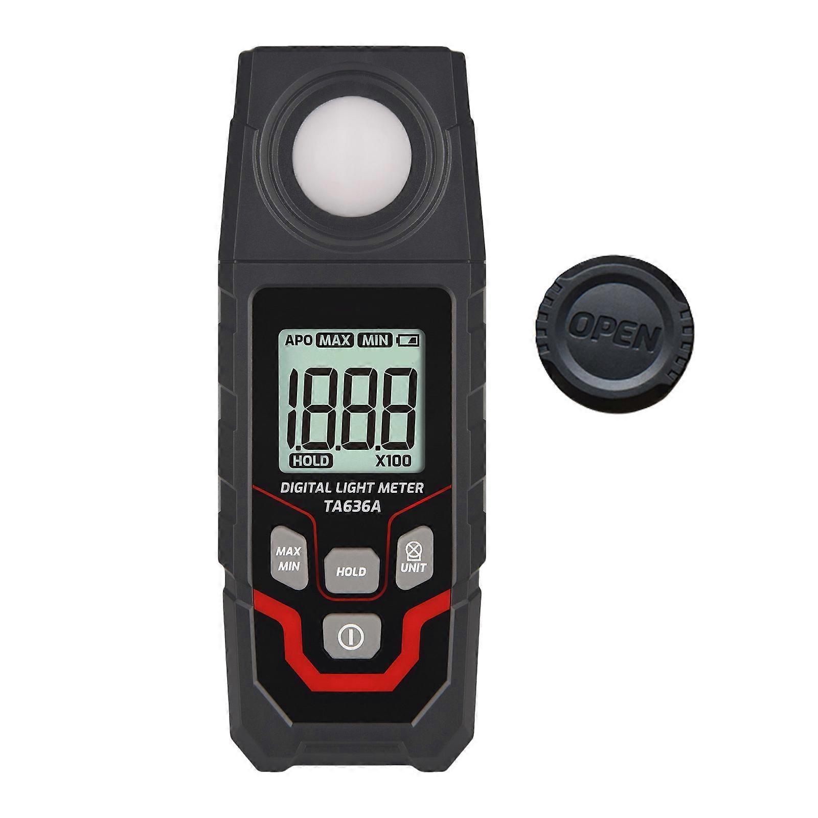 Advanced Digital Light Meter Measurement Tool for Measuring Illumination in Different Setting with Wide Measuring Ranges