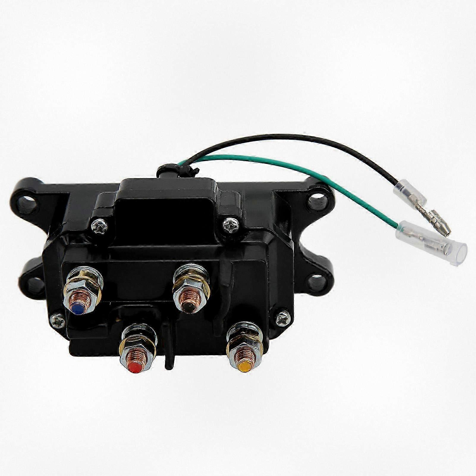 12V 250A Electric Winch Solenoid Relay Contactor Suitable for 35004500lbs UTVs, ATVs, Pickup Trucks, Boats, and Trailers