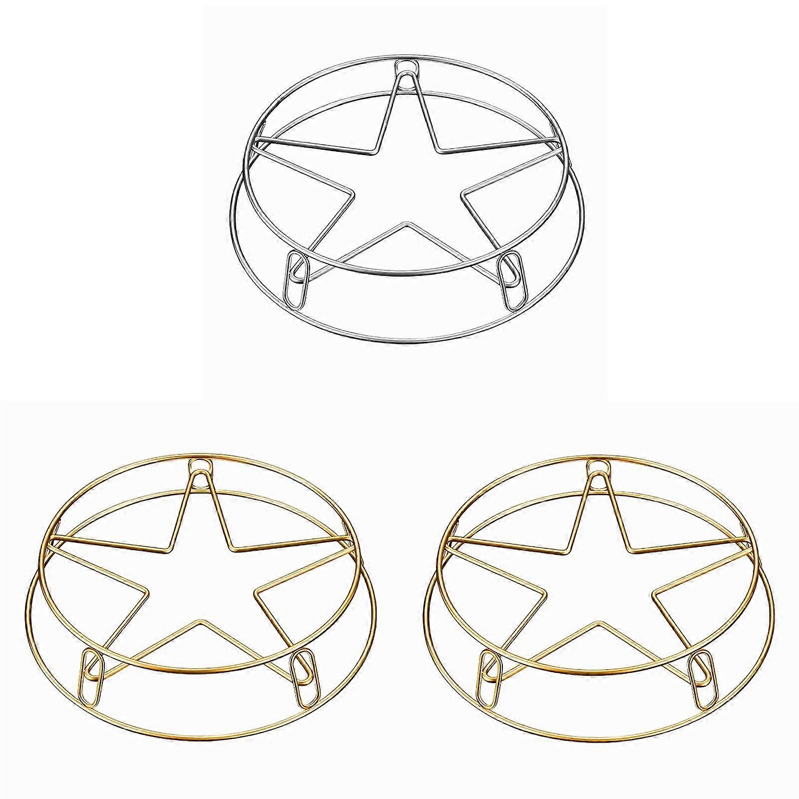 3 Stainless Steel Pan Grids, Steamer Support,