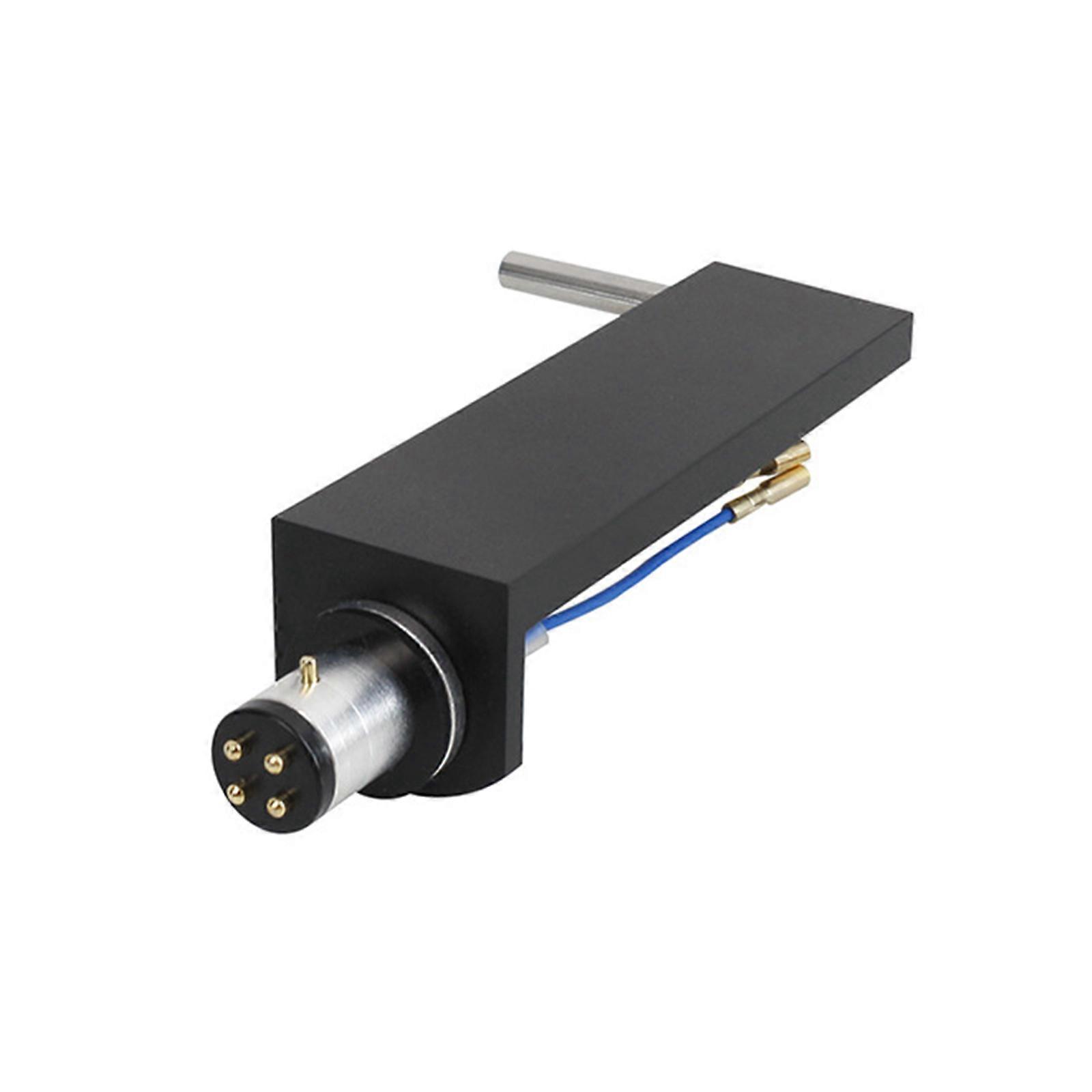 για LP Disc Record Player μέρη Compact Turntable Headshell κασέτα με Leadwires Κράμα ψευδαργύρου Phono Headshell Mount Mount
