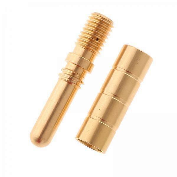 2x Snooker Cue Joint Connector for Pool Cue Extension, Easy Installation