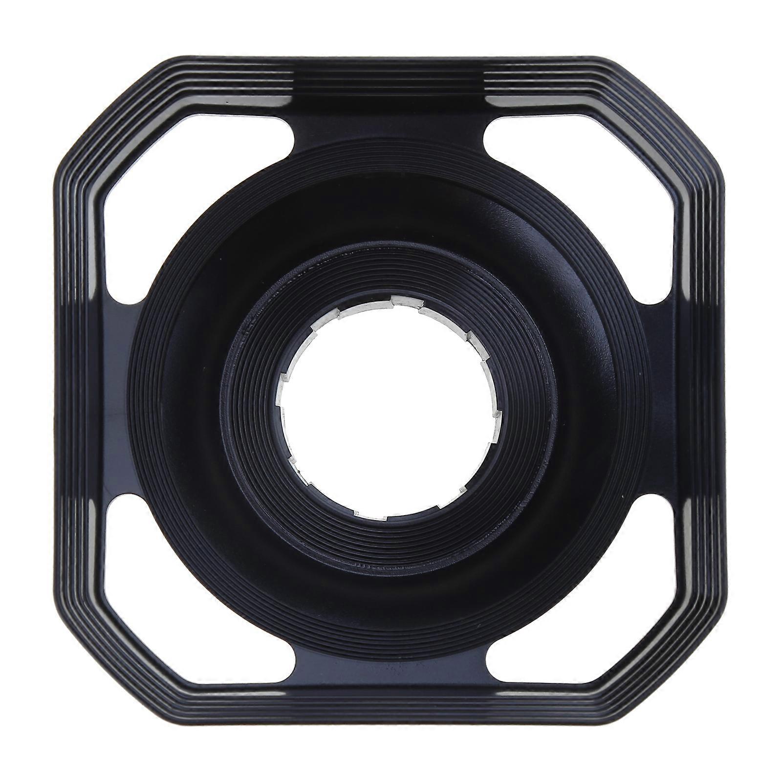 Square Lens Hood Sun Shade Accessory for Mirrorless Cameras Digital Video Camera Lens Filter 37mm