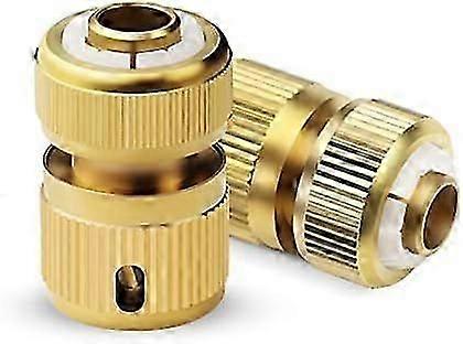 28x44mmm Brass Garden Hose Quick Connector (2pcs)