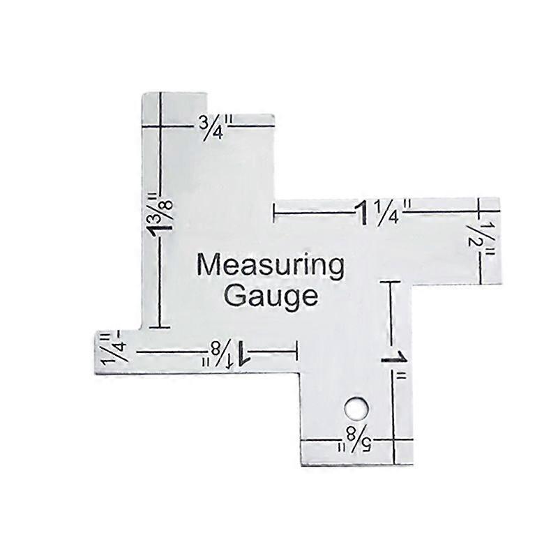 Metal Sewing Ruler for Patchwork, Crafts