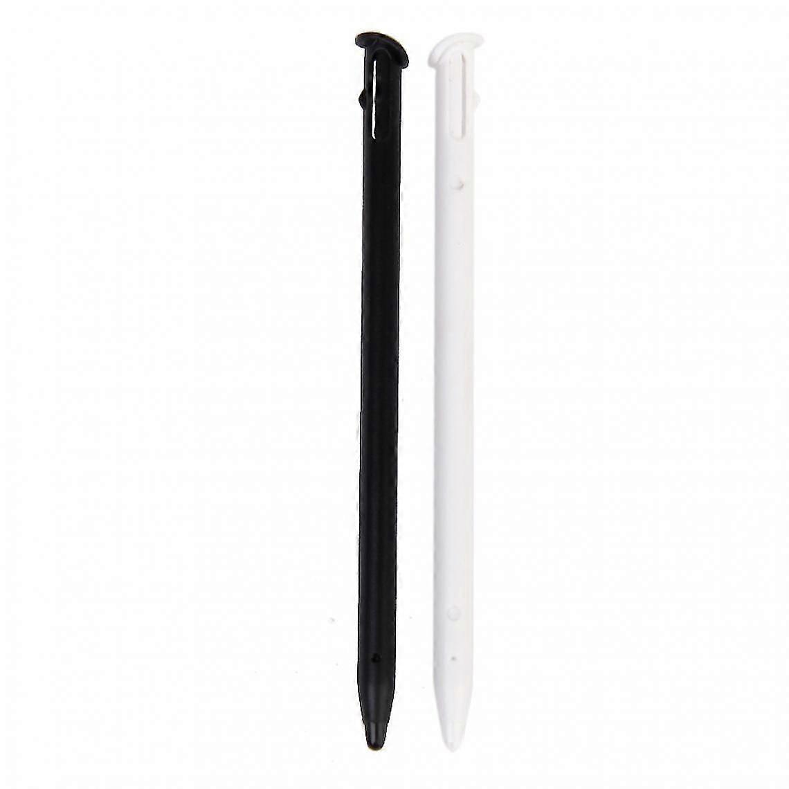 2pcs Plastic Stylus Touch Screen Stylus For New 3ds Black