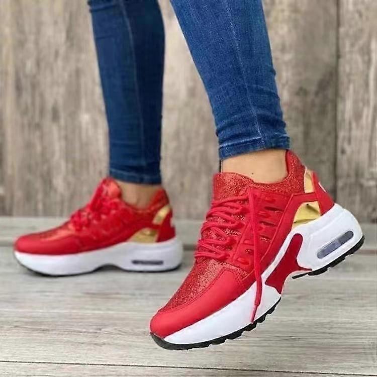 New Fashion Women Comfy Cushion Sneakers Ultra Lightweight Breathable Running Shoes Gym Non-slip Jogging Athletic Walking Shoe Plus Size 35-43