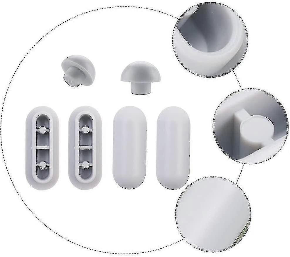 6st Universal Toalettsits Stötfångare Kuddar Kudde