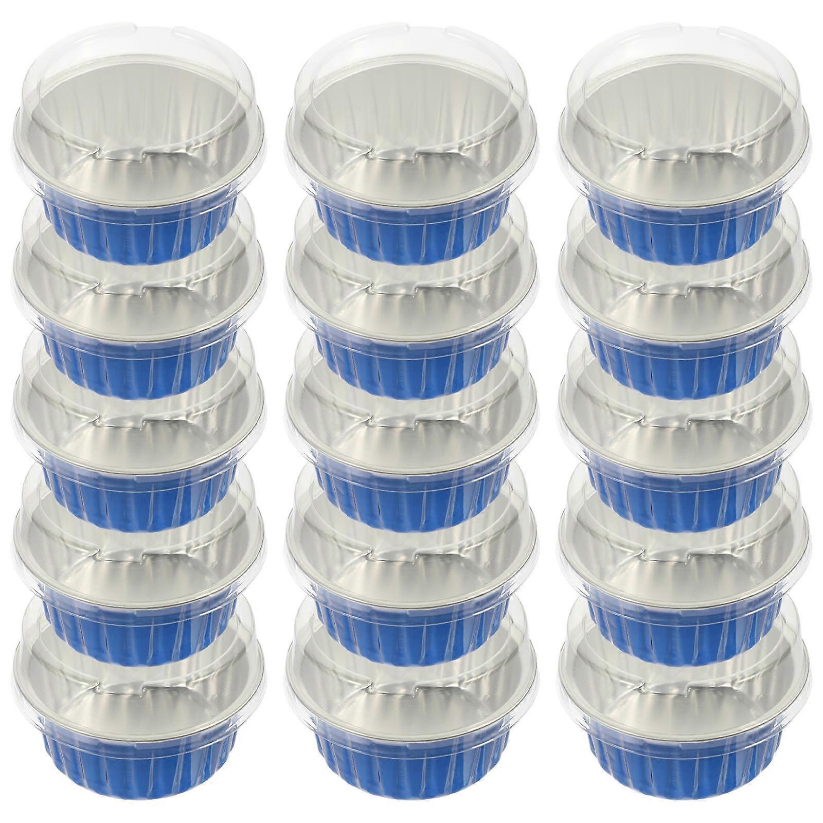 Aluminum Foil Baking Cups,Fine Material for Cupcakes and Desserts,Bakery Essential