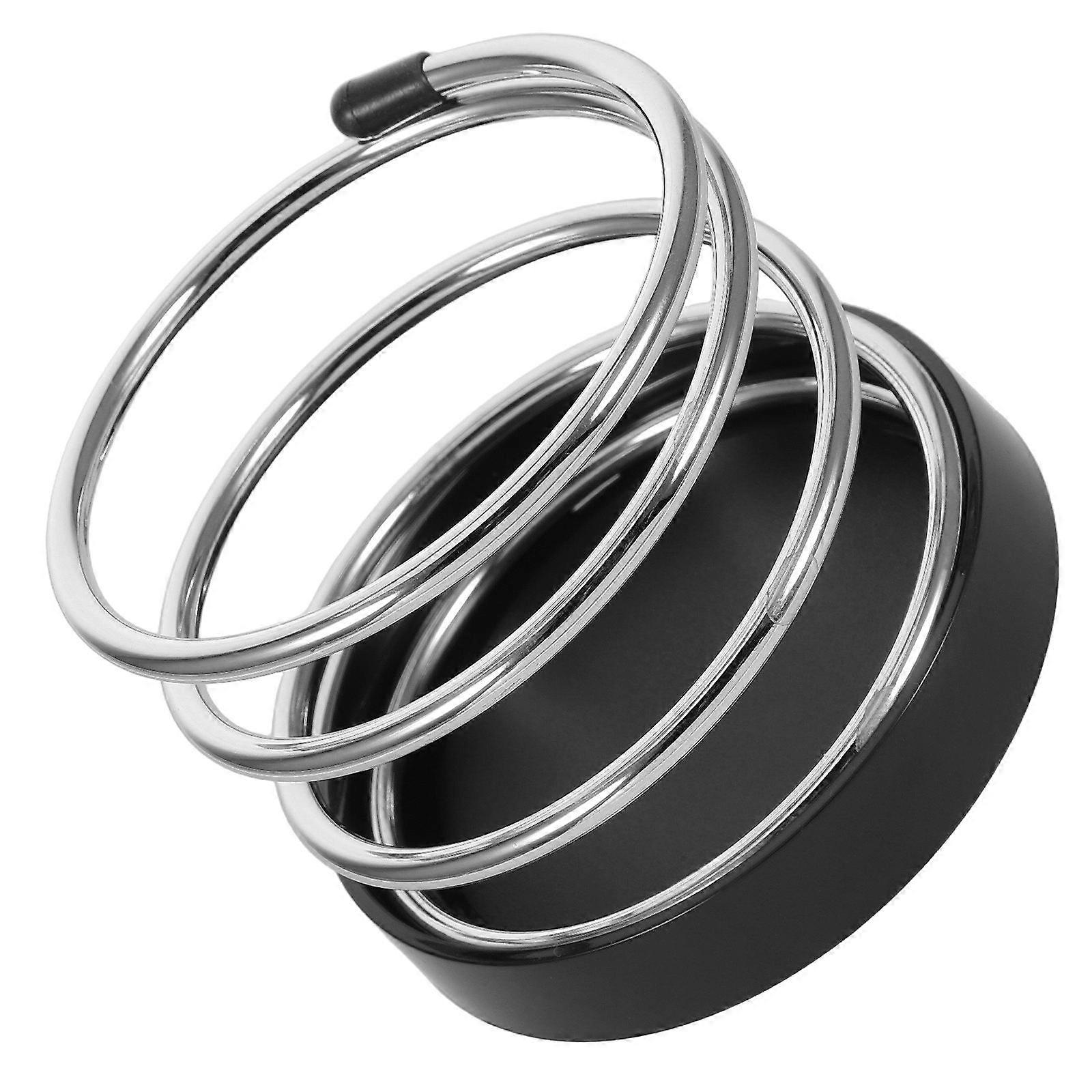 Lightweight Folding Car Drink Holder, Spring Cup Holder for Bottles and Cans, Multipurpose Cup and Phone Holder for Vehicles