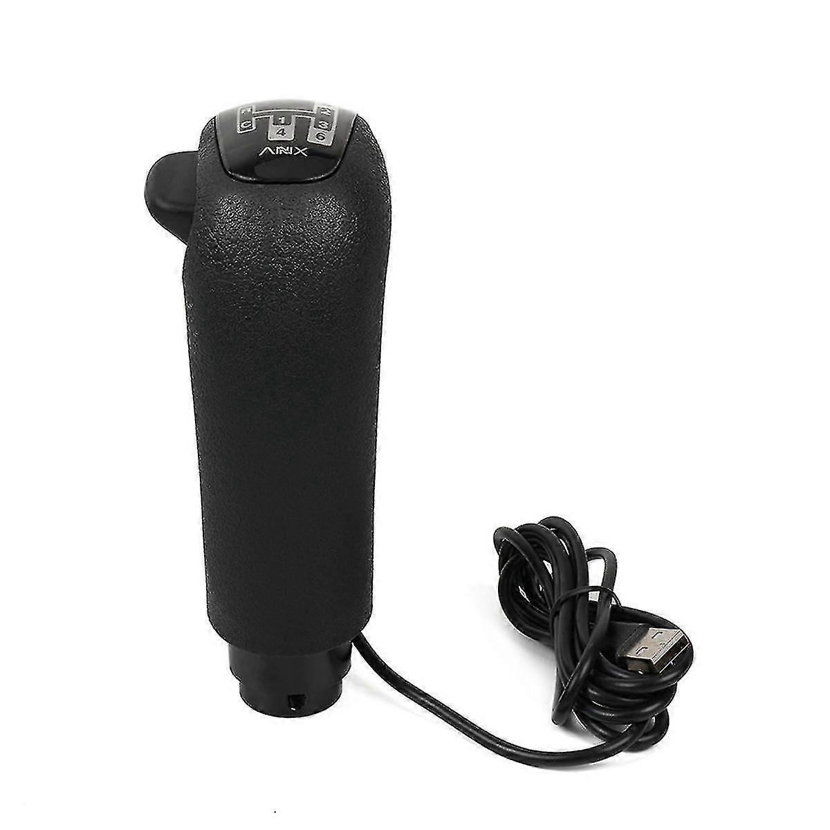 USB-Schaltknauf für G29, G27, G25, TH8A, ETS2 und Truck Simulator, kompatibel mit dem High-Low-Modus