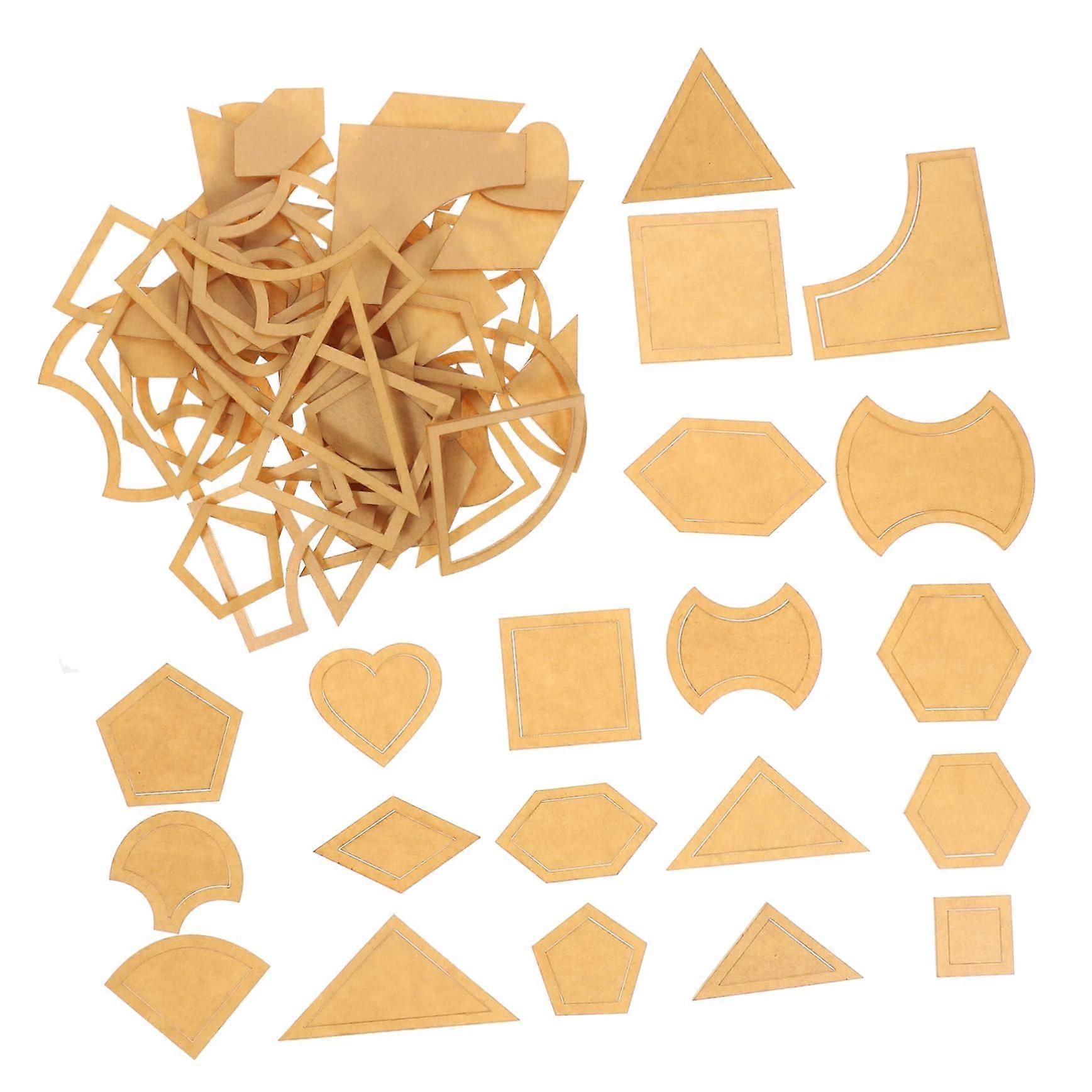 27 Sets Sewing Quilting Tools Shaped Templates Rulers Patchwork Shapes DIY