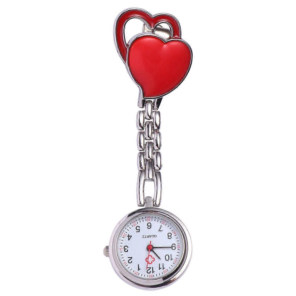 Hanging Watch with Heart Motif, Durable Construction for Everyday Wear, Unique Style