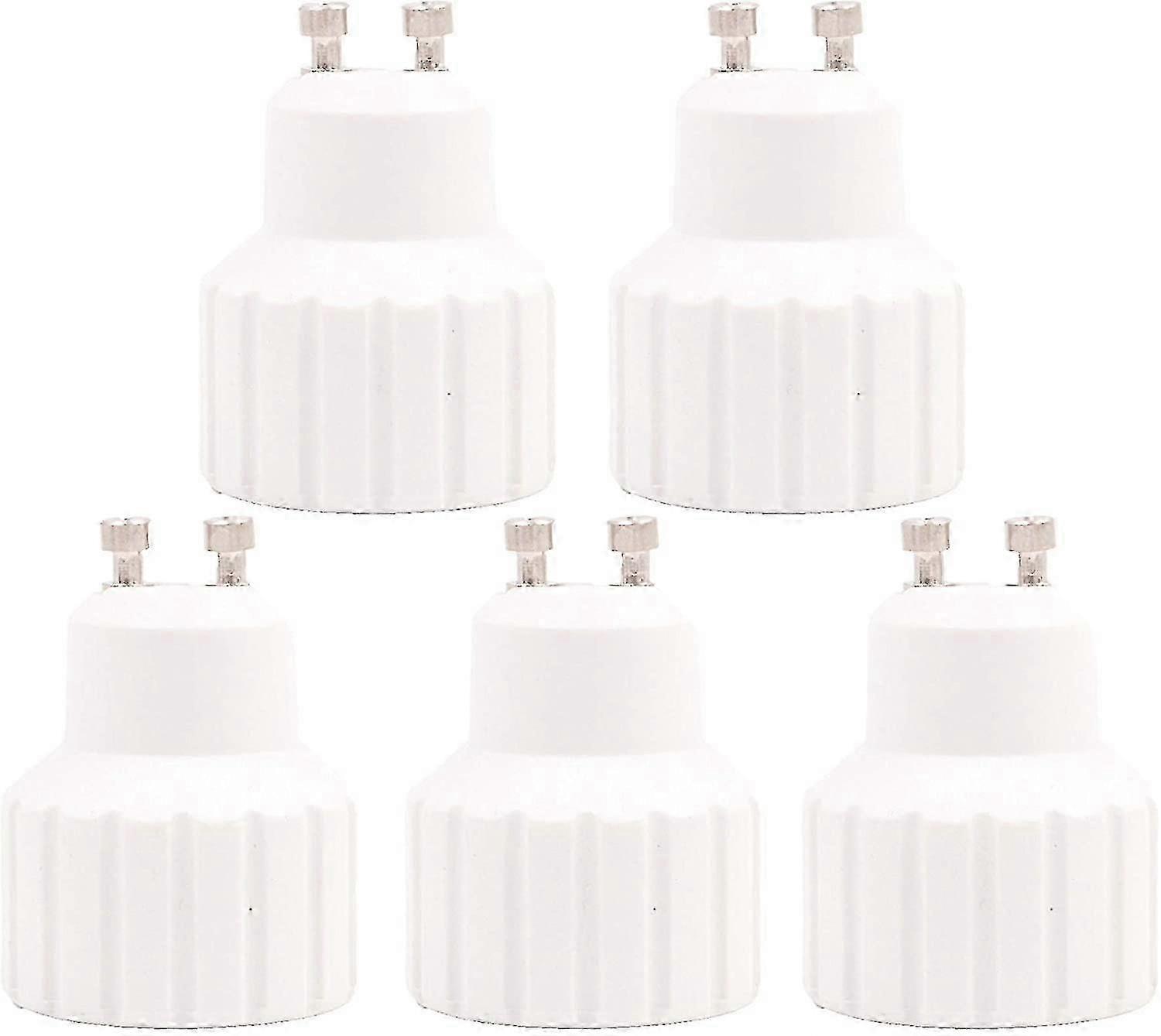 GU10 to GU10 Lamp Socket Adapter - Compatible Socket Adapter for LED and Halogen Bulbs - Suitable for Various Lamp Types