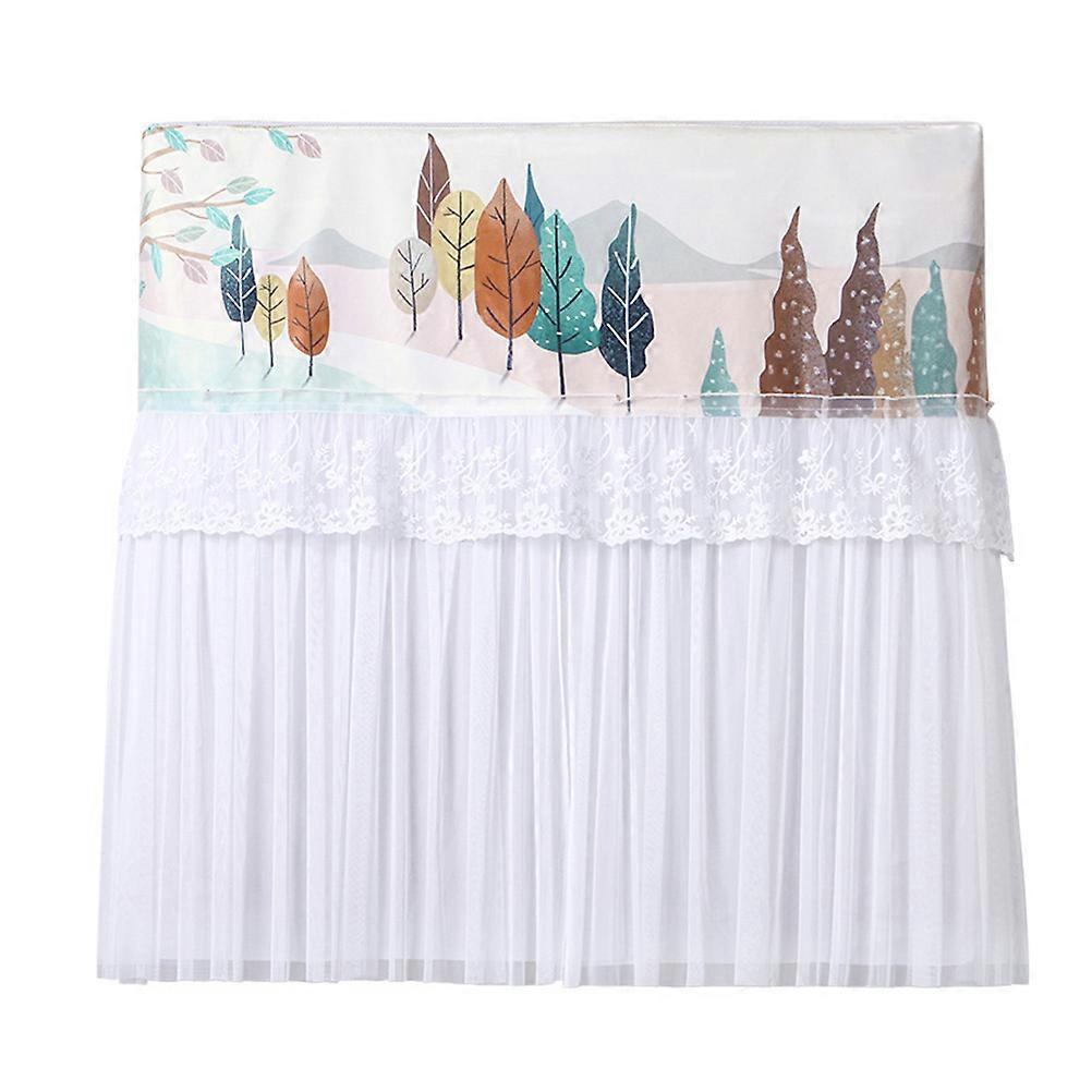 Covers for Air Conditioning Bug Prevention Indoor Use Elegant Design Mesh 35.4×33.5×7.9in 1Set
