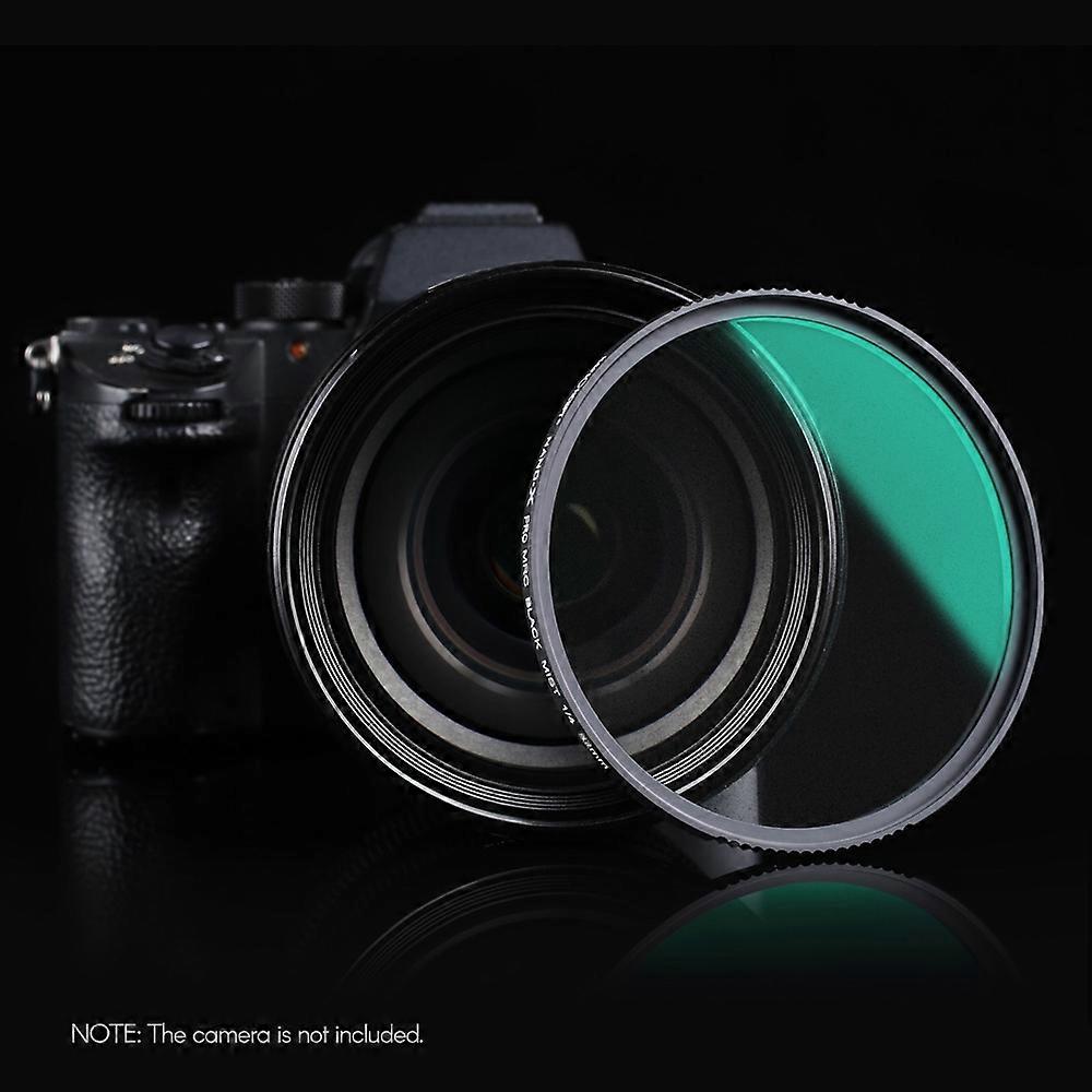 K&F CONCEPT Soft Focus Filter Diffusion Filters Black Mist 1/4 Waterproof Scratch-Resistant for DSLR camera Lens, 62mm Diameter