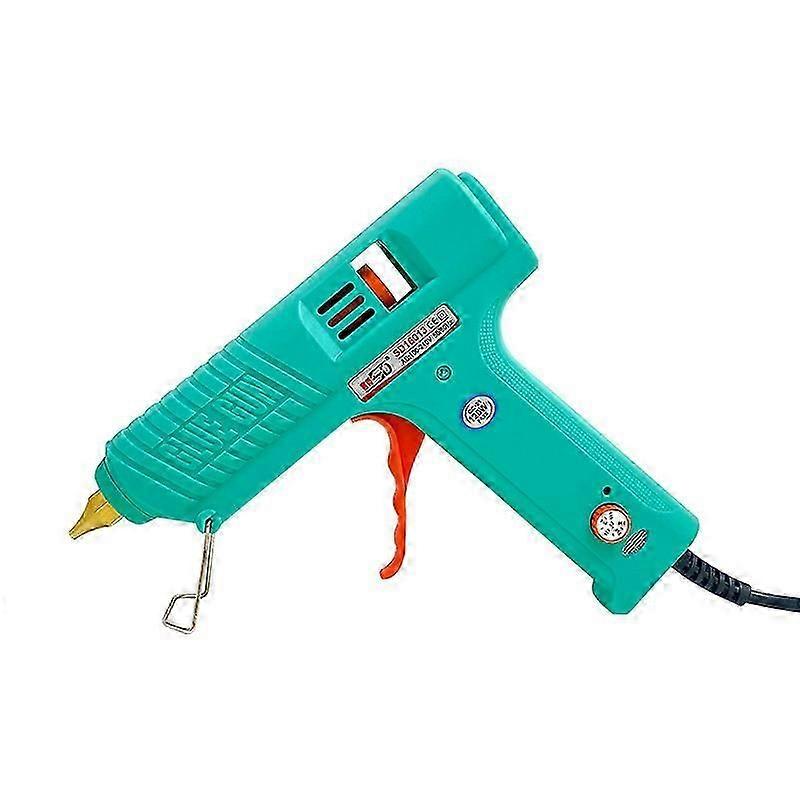 Said hot melt glue gun quick tape switch home manual DIY children-120W cyan temperature regulation