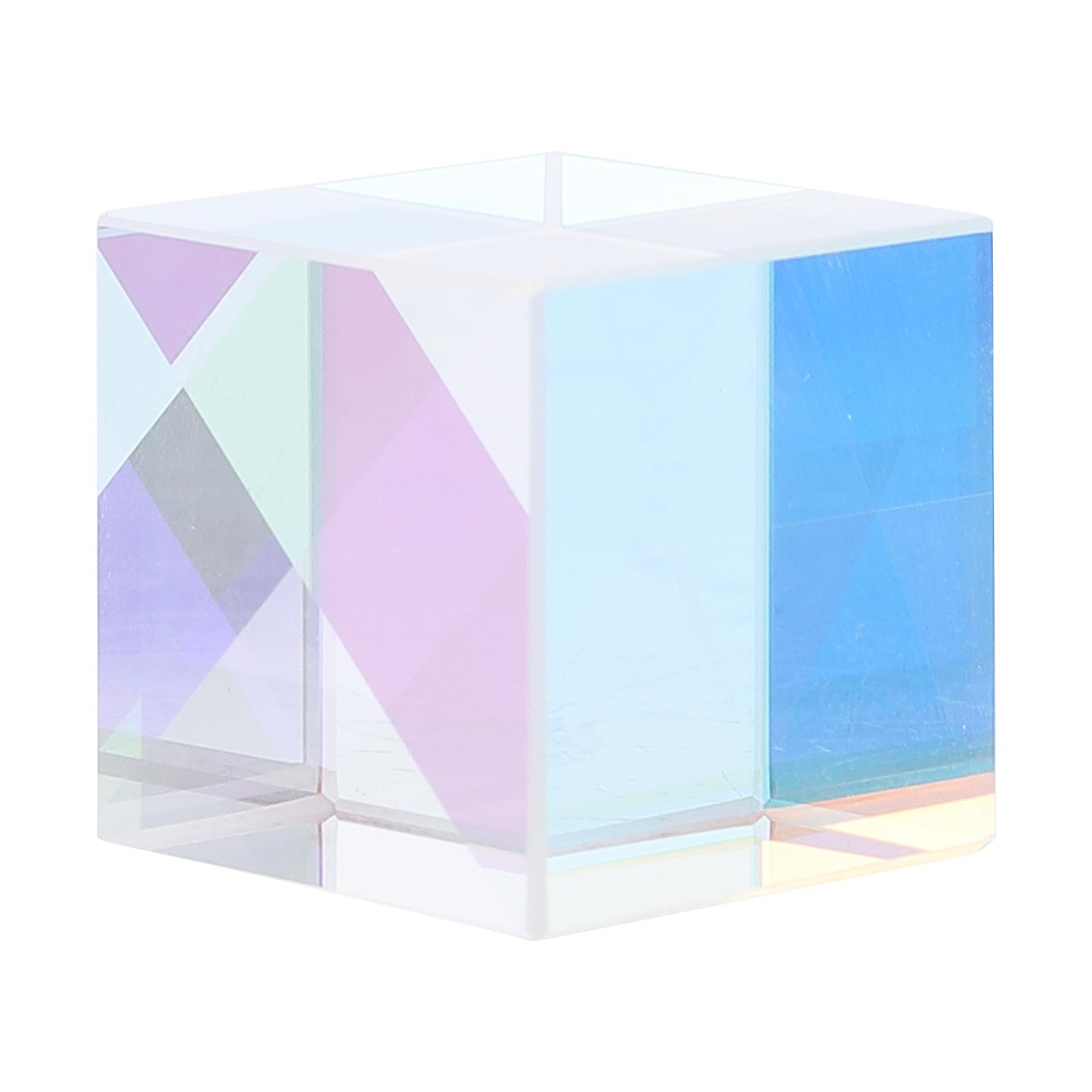 Square Optical Ornament Artificial Crystal for Learning 1pc
