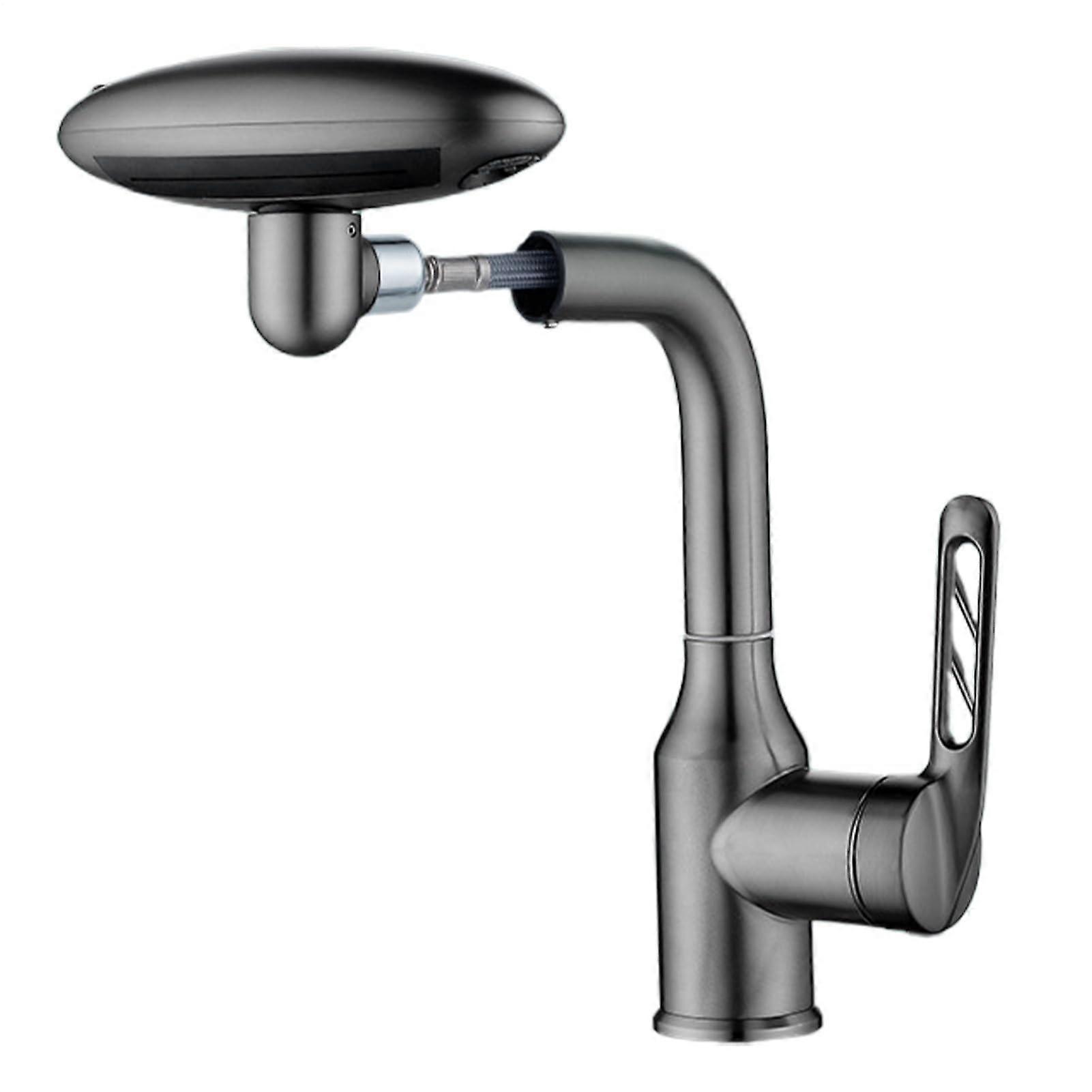 Sink Faucet, Wasserfall, Rust Resistant Swivel Kitchen Faucet with Water Saving Compact Design for Laundry Room, RV, Restroom