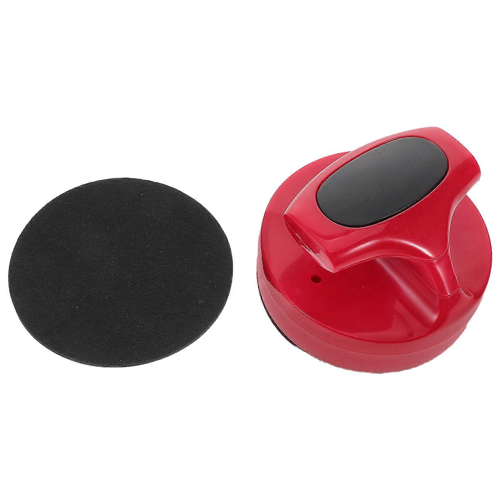 Self Adhesive Lint Sticker Air Hockey Accessories Universal Fit Red Color 9.30X9.30X0.20CM 1 Set