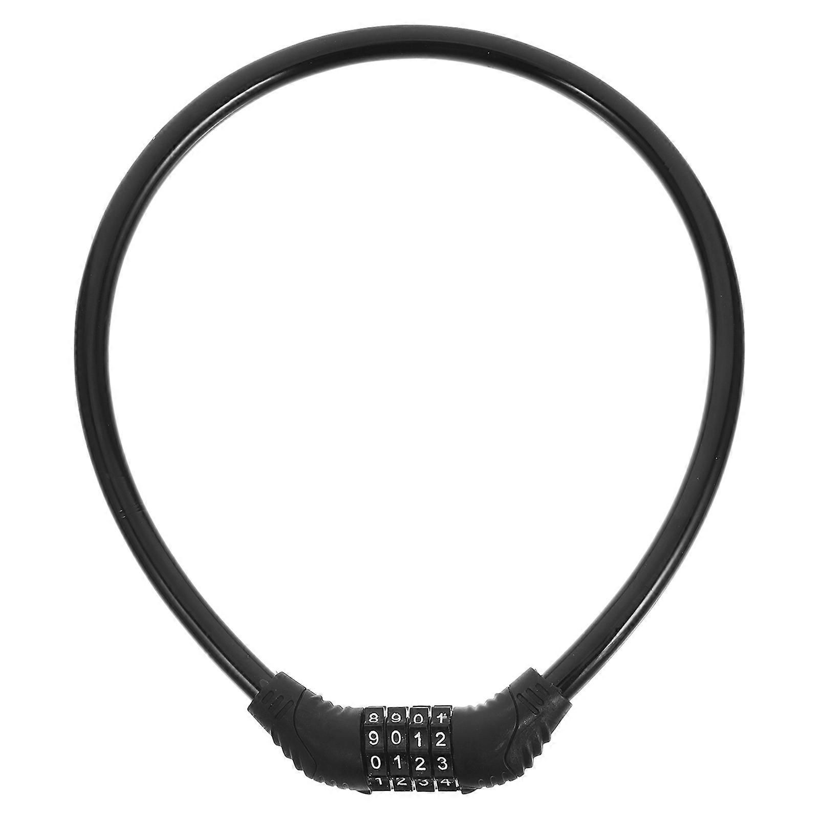 Durable Heavy Duty Bicycle Lock with Password Chain for Mountain Bikes, Scooters, and Motorcycles – Secure Theft Protection for Various Applications