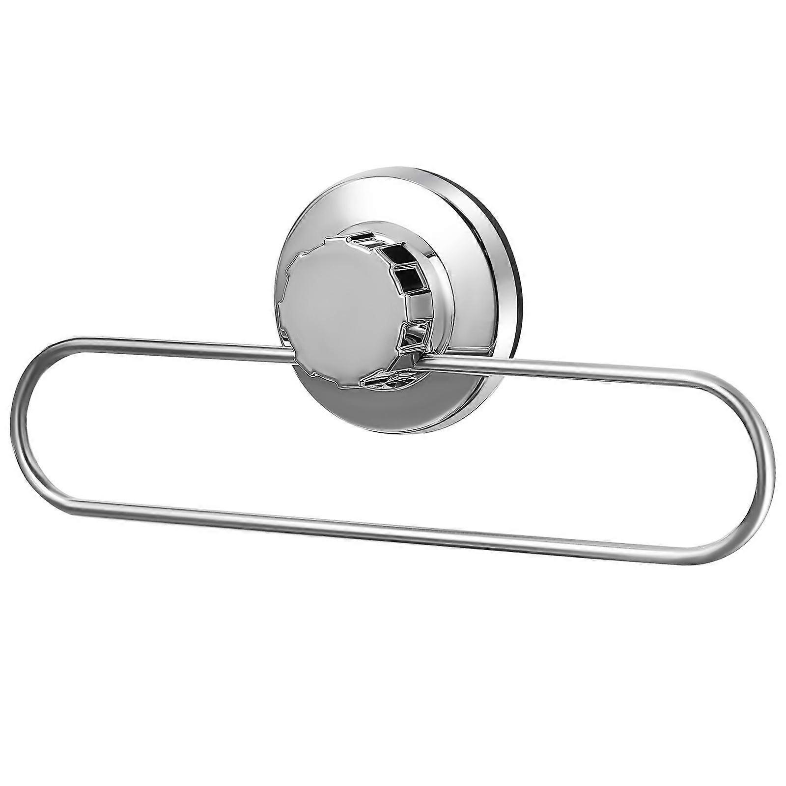 Stylish Bathroom Towel Holder with Suction Cup – No Drilling Required, Strong Suction Design for Smooth Surfaces, Ideal for Kitchen and Bathroom