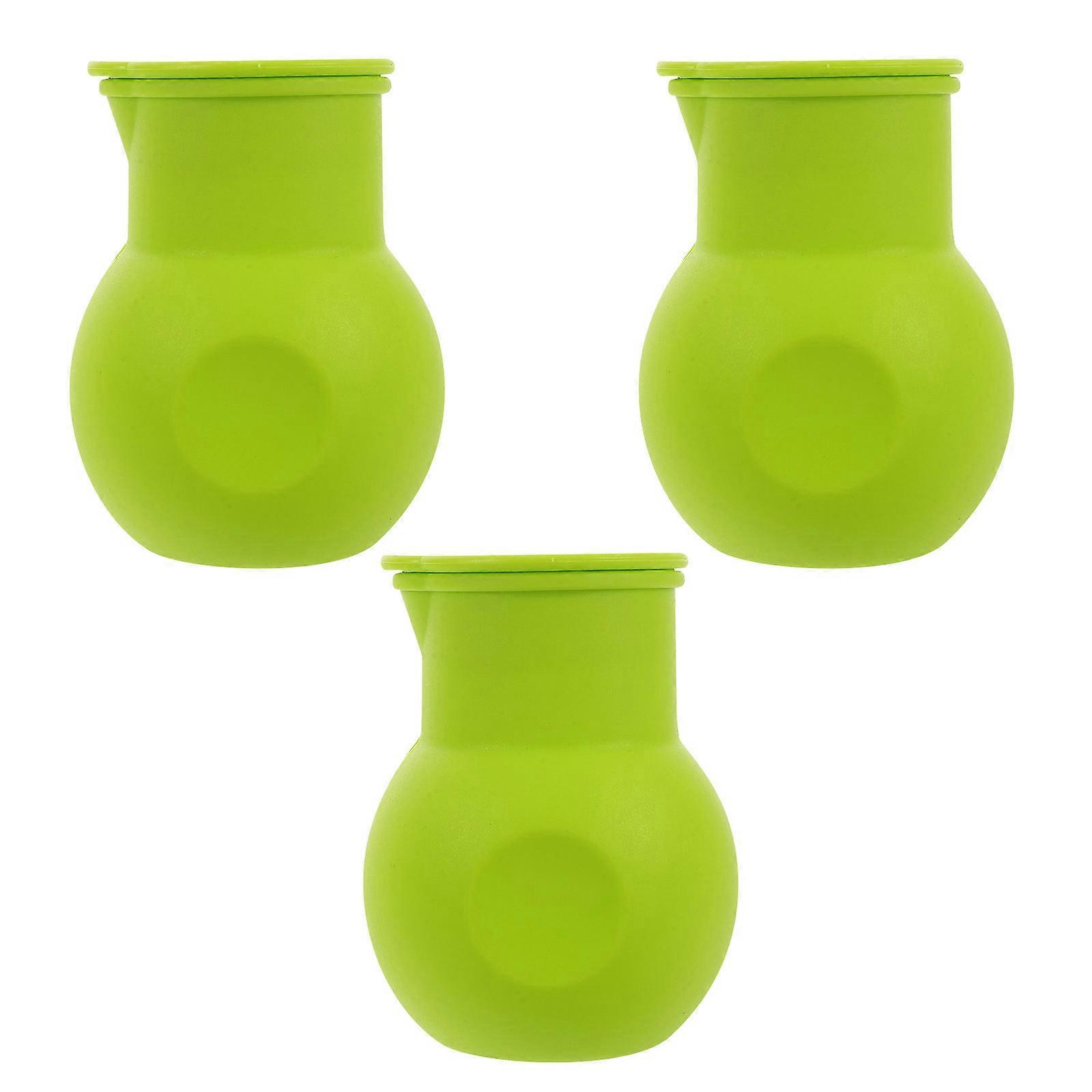 Melted Chocolate Dispenser Silicone Chocolate Melting Pot Baking Projects Melting 9.30X6.30X6.30CM 3Pcs