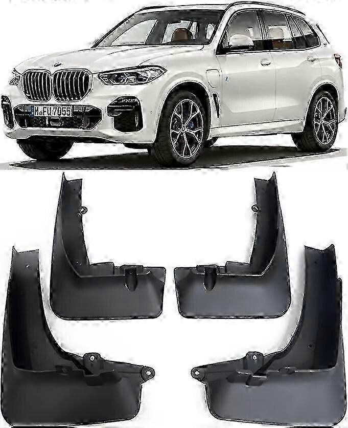 Premium Genuine Front and Rear Splash Guards and Mud Flaps for the 2019-2025 X5 M Sport G05 Model