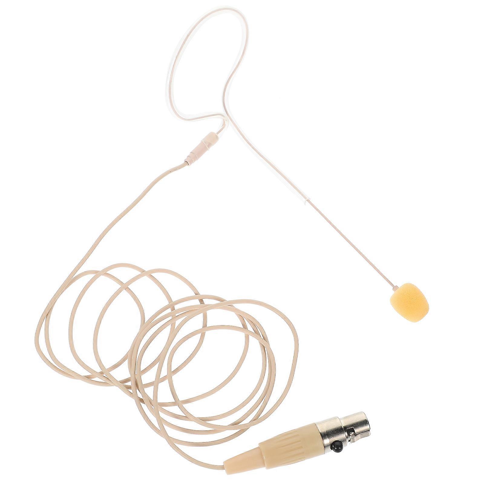 Single Ear Headset Microphone System for Stage, Broadcasting & Lecturing – Durable Condenser Mic for Musicians, Presenters & Public Speakers