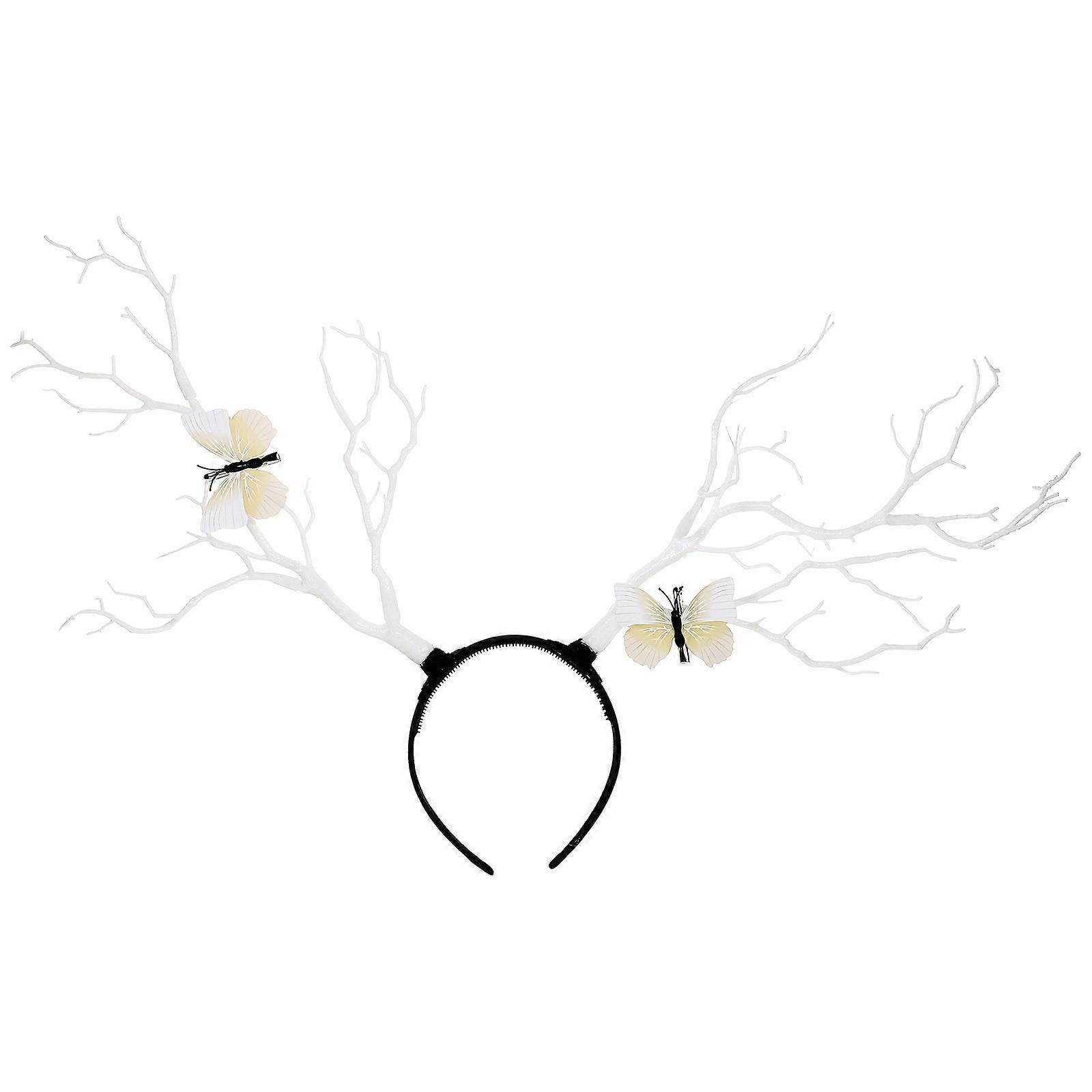 Creative Reindeer Antler Headband – Unique Christmas Hair Accessory for Masquerade Parties and Costume Events – Comfortable and Distinctive Design