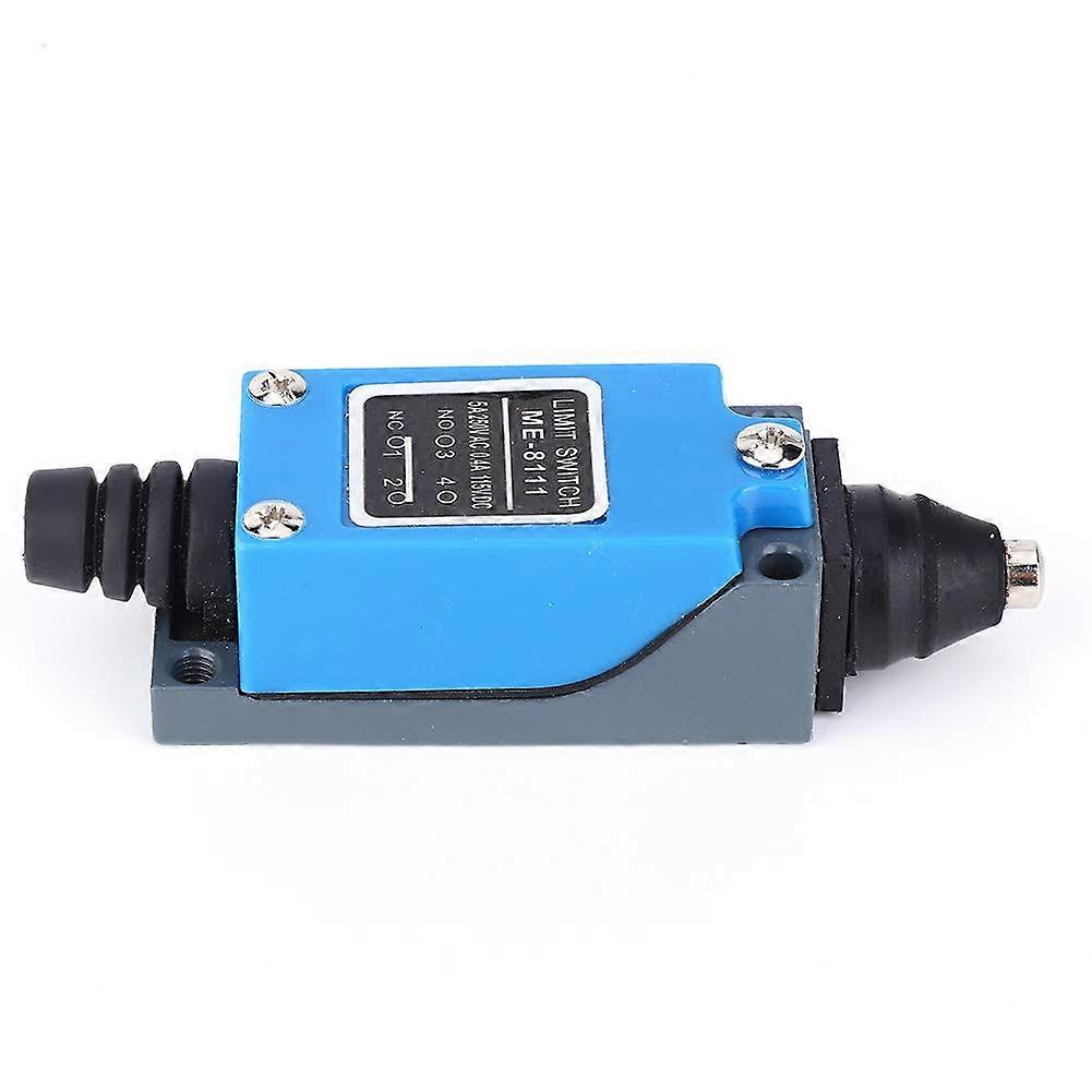 ME8111 Adjustable Roller Limit Switch 250VAC 5060Hz, 115VDC Micro, Momentary On/Off Control for Machines, 10 x 2.8 x 2.5cm Ref: 1659