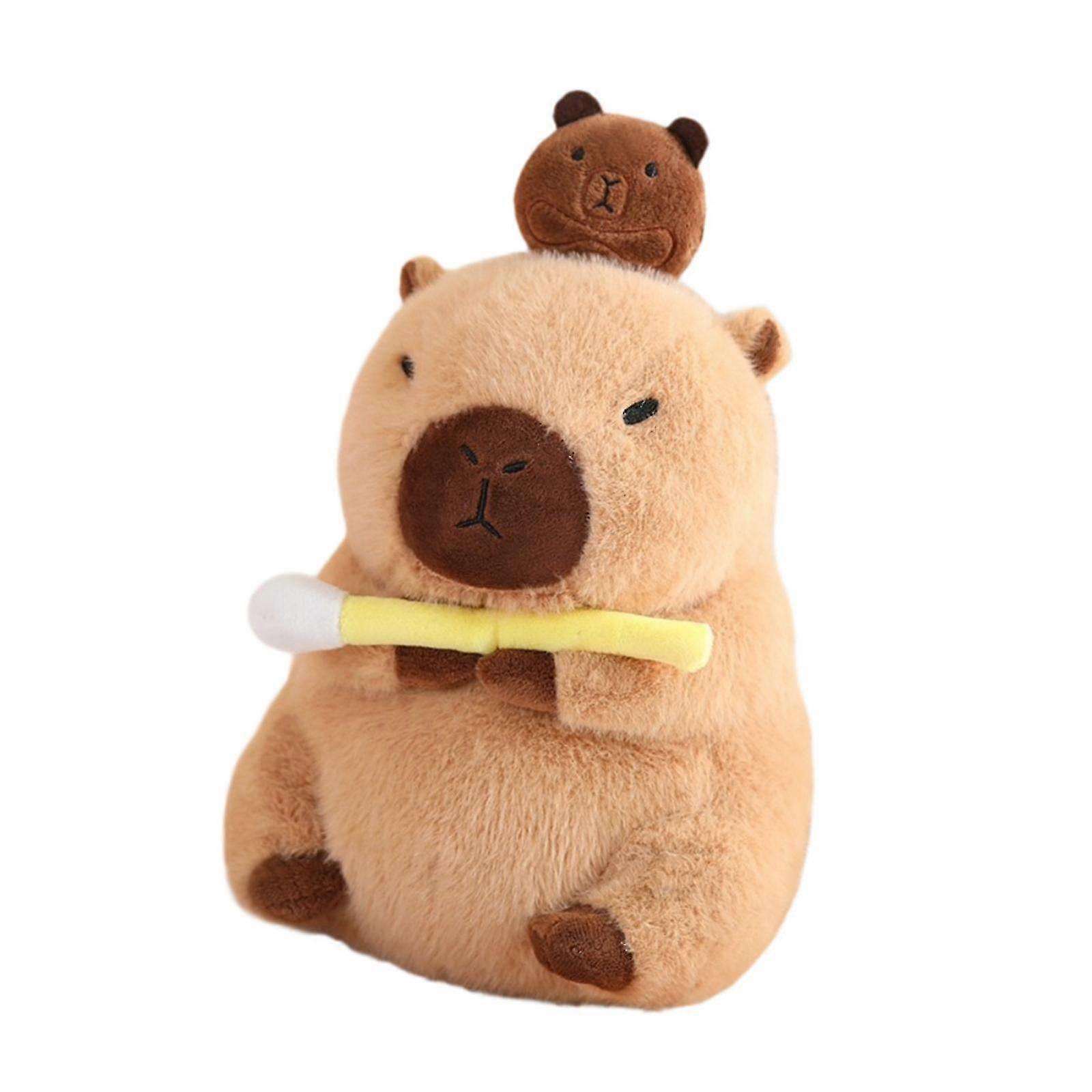 Cute Capybara Stuffed Animal Soft Capybara Plush Toy for Adults Family Teens