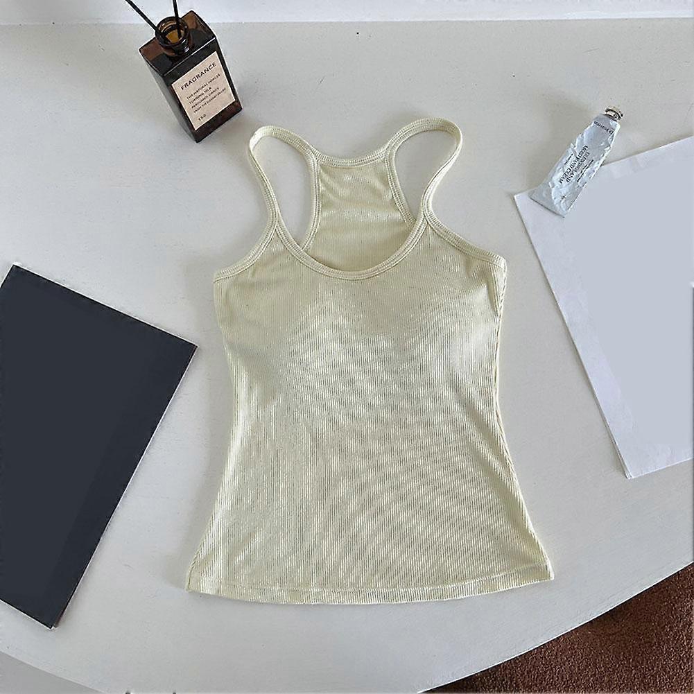 Fitness Vest With Chest Pads Slim Fit Enhancing Back And Chest Lines