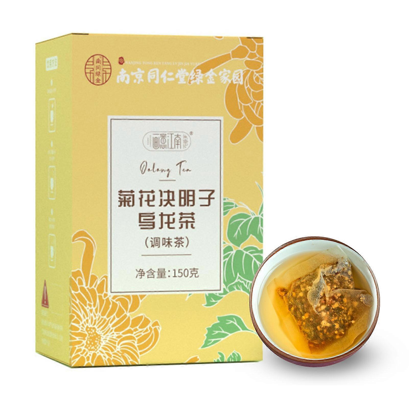 Individual Oolong Tea Bag with Chrysanthemum and Cassia Wellness Flavored Oolong Tea Bag for Home Guests 150ml