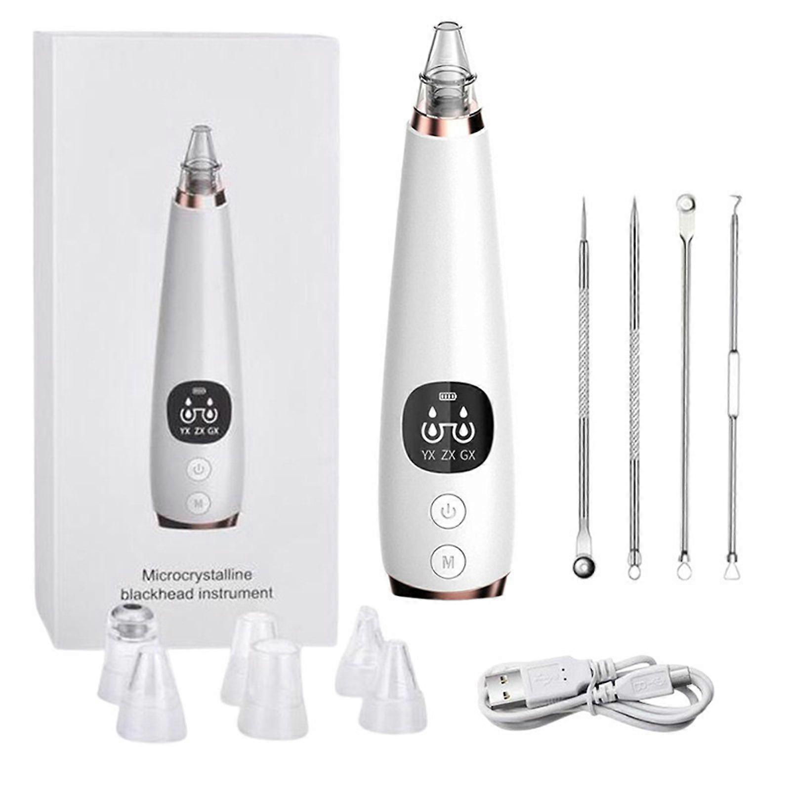 Facial Pore Blackhead Remover Vacuum, Electric Blackhead Extractor Deep Cleansing Machine for Men Women