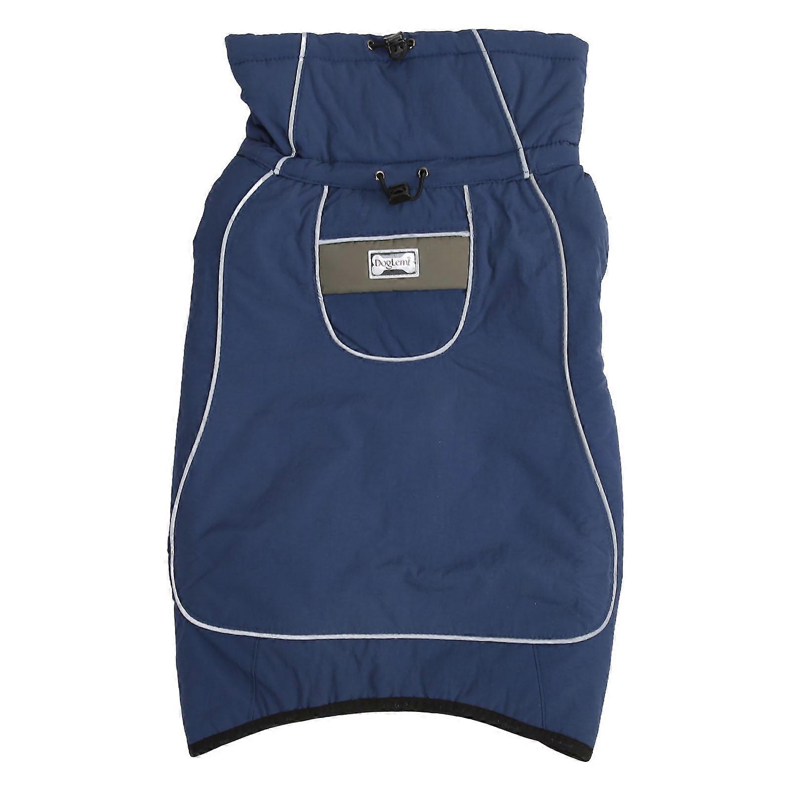 Dog Winter Coat Warm Laminated Cotton Thickening Waterproof Dog Cold Weather Jacket for Autumn Winter Blue 3XL