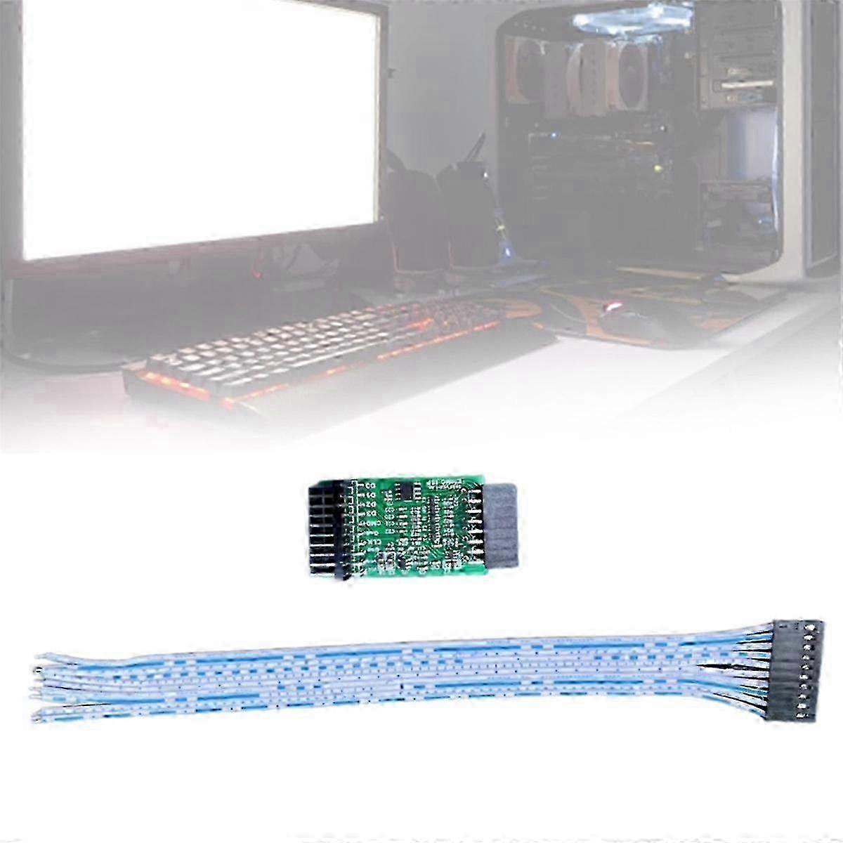 Dedicated Adapter for In-Circuit Programming of EMMC Chips