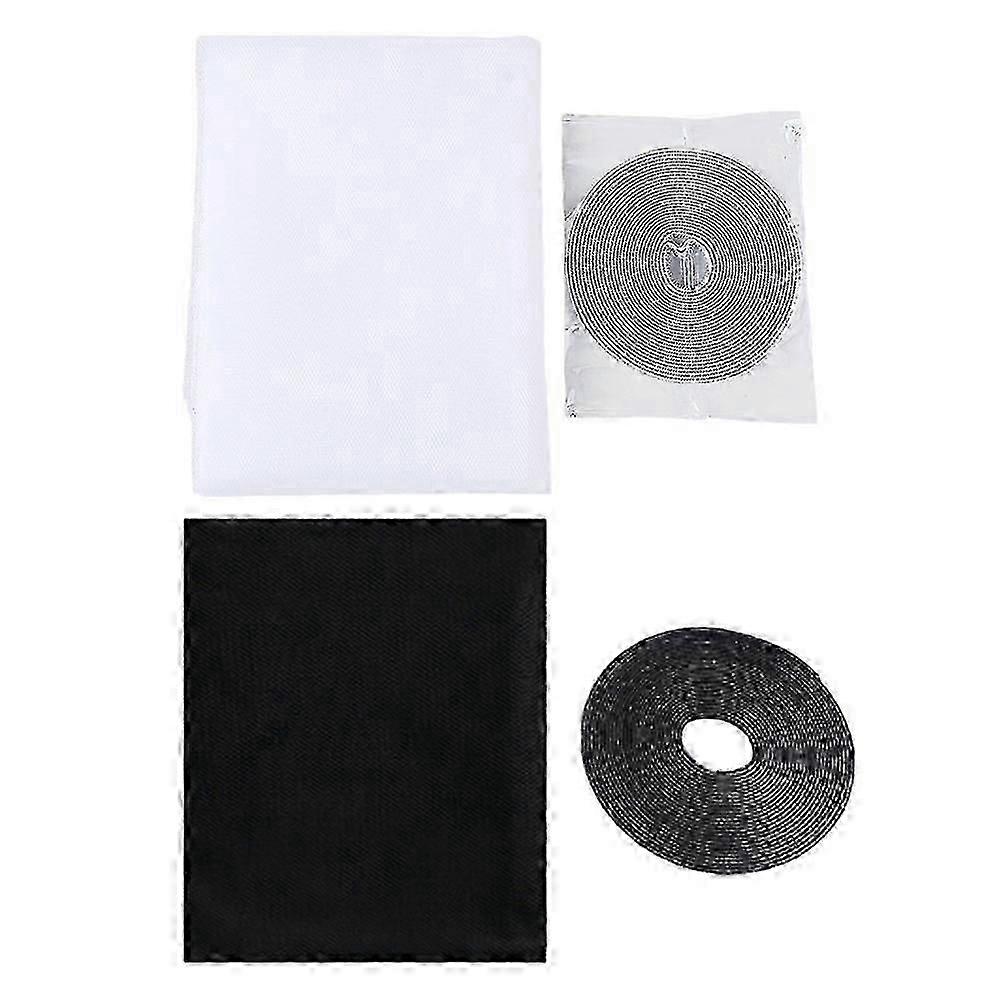 2 Sets Self-Adhesive Mosquito Net Useful Window Netting Home Window Netting